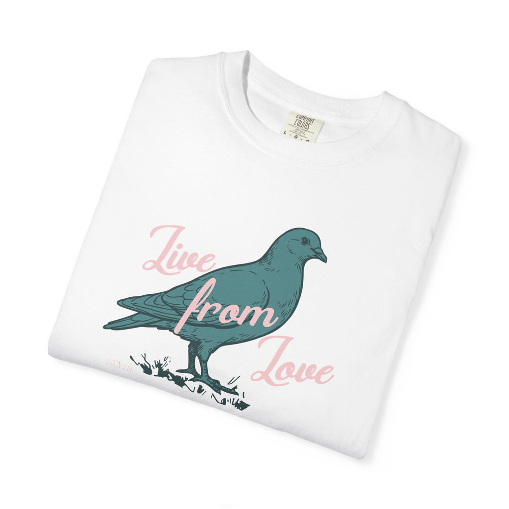 Live From Love - Dove Graphic Tee (Blue)