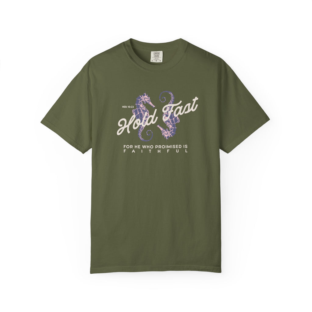 Hold Fast - Seahorse Graphic T-Shirt