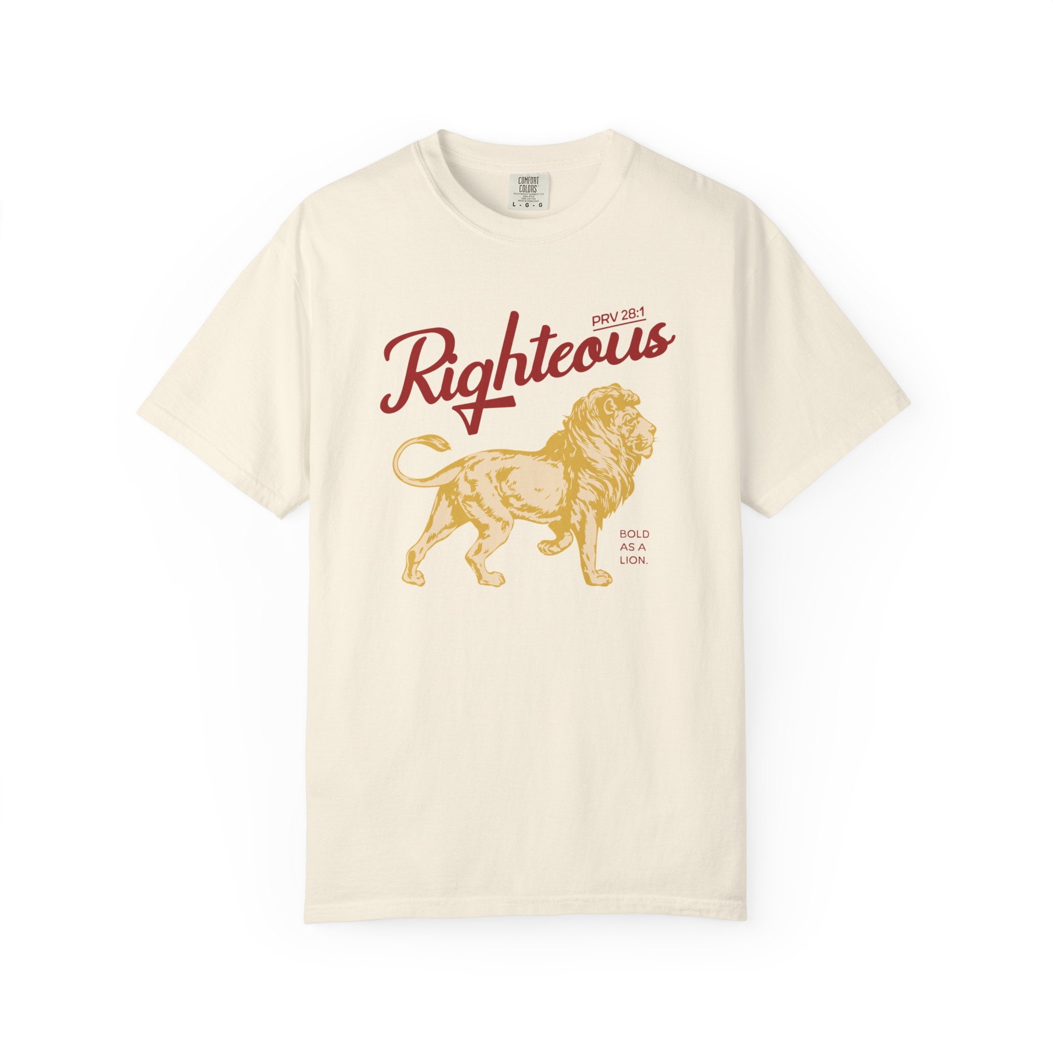 Righteous - Lion Graphic T-Shirt