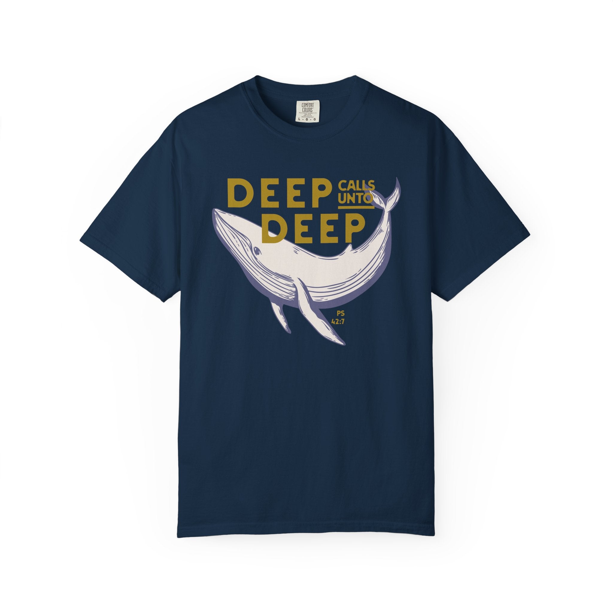 Deep Calls Unto Deep - Whale T-Shirt