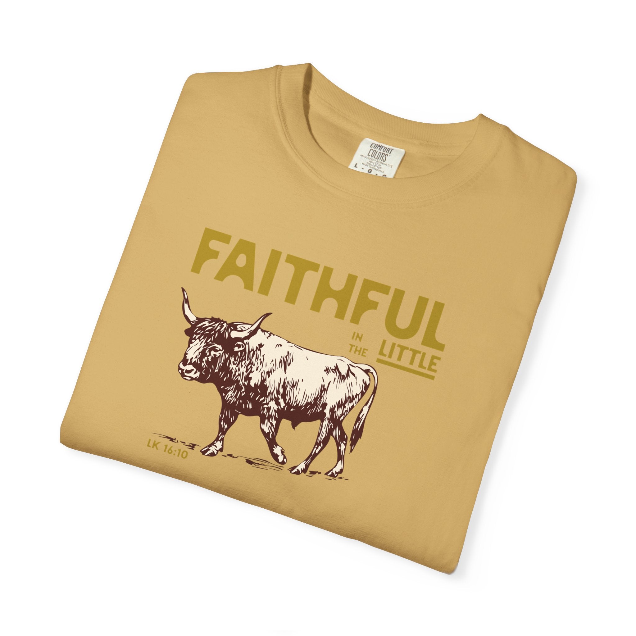Faithful in the Little - Ox T-Shirt