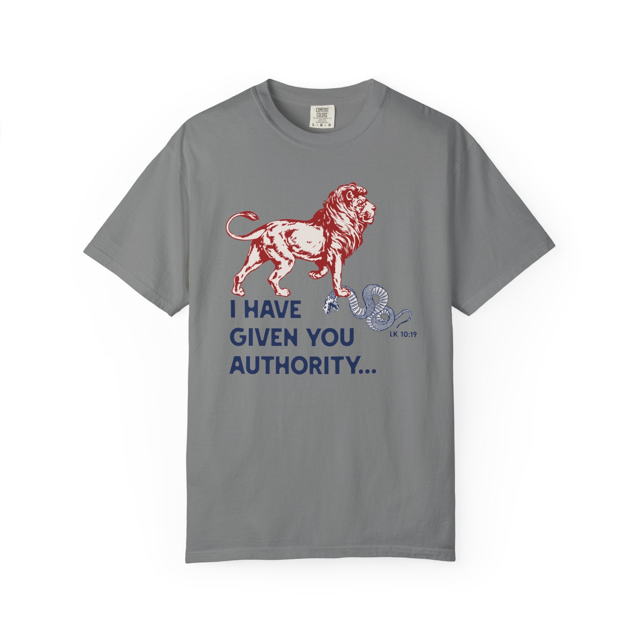 I Have Given You Authority - Lion & Snake T-Shirt