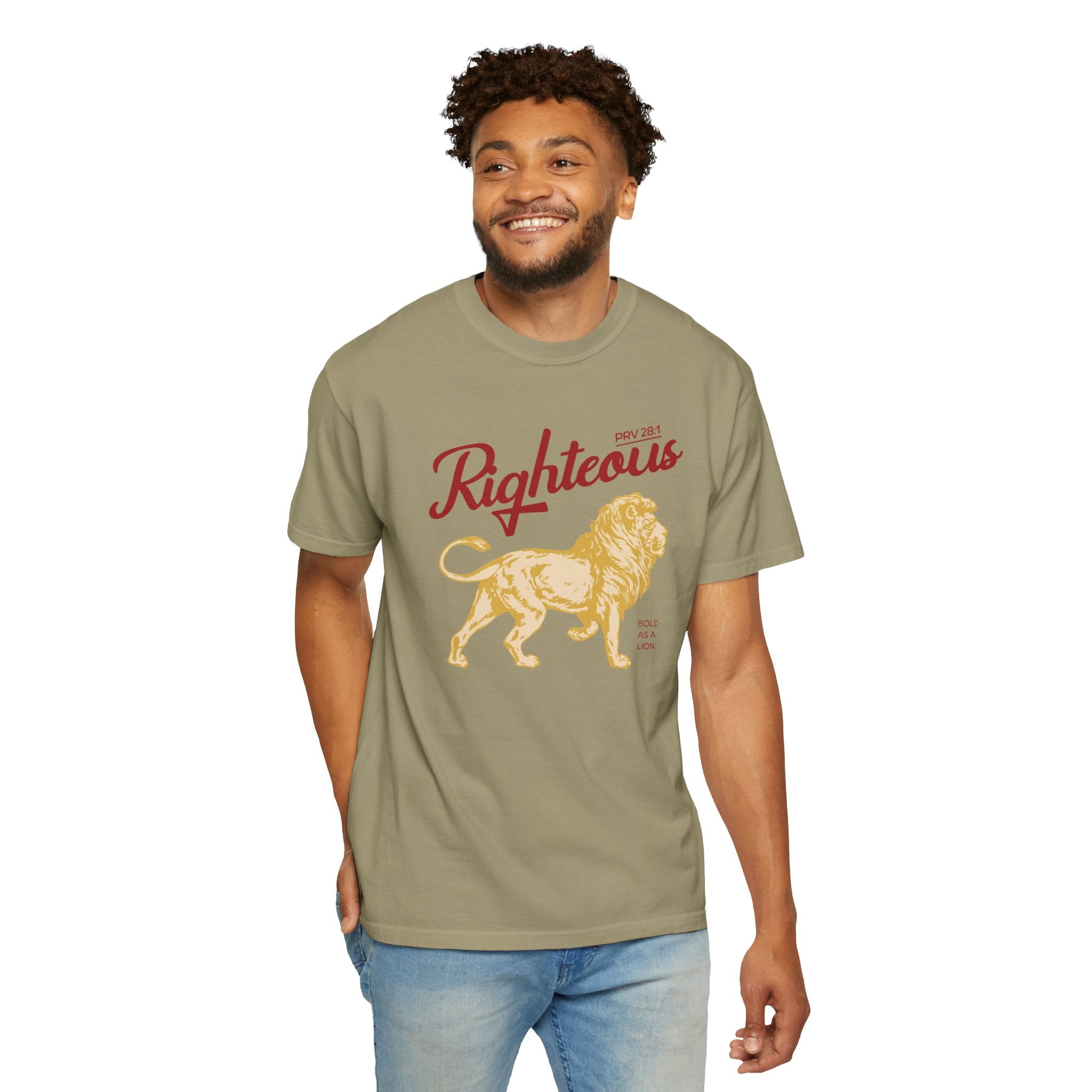 Righteous - Lion Graphic T-Shirt