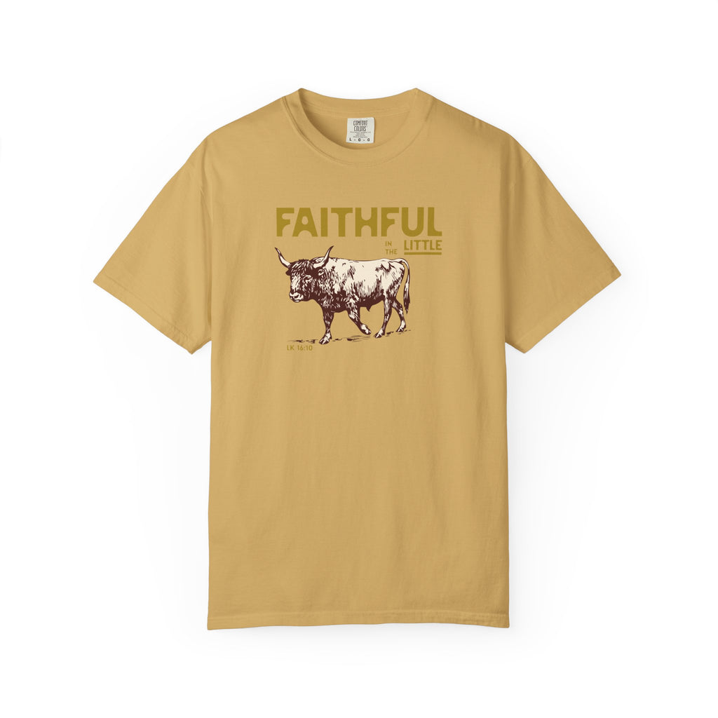 Faithful in the Little - Ox T-Shirt