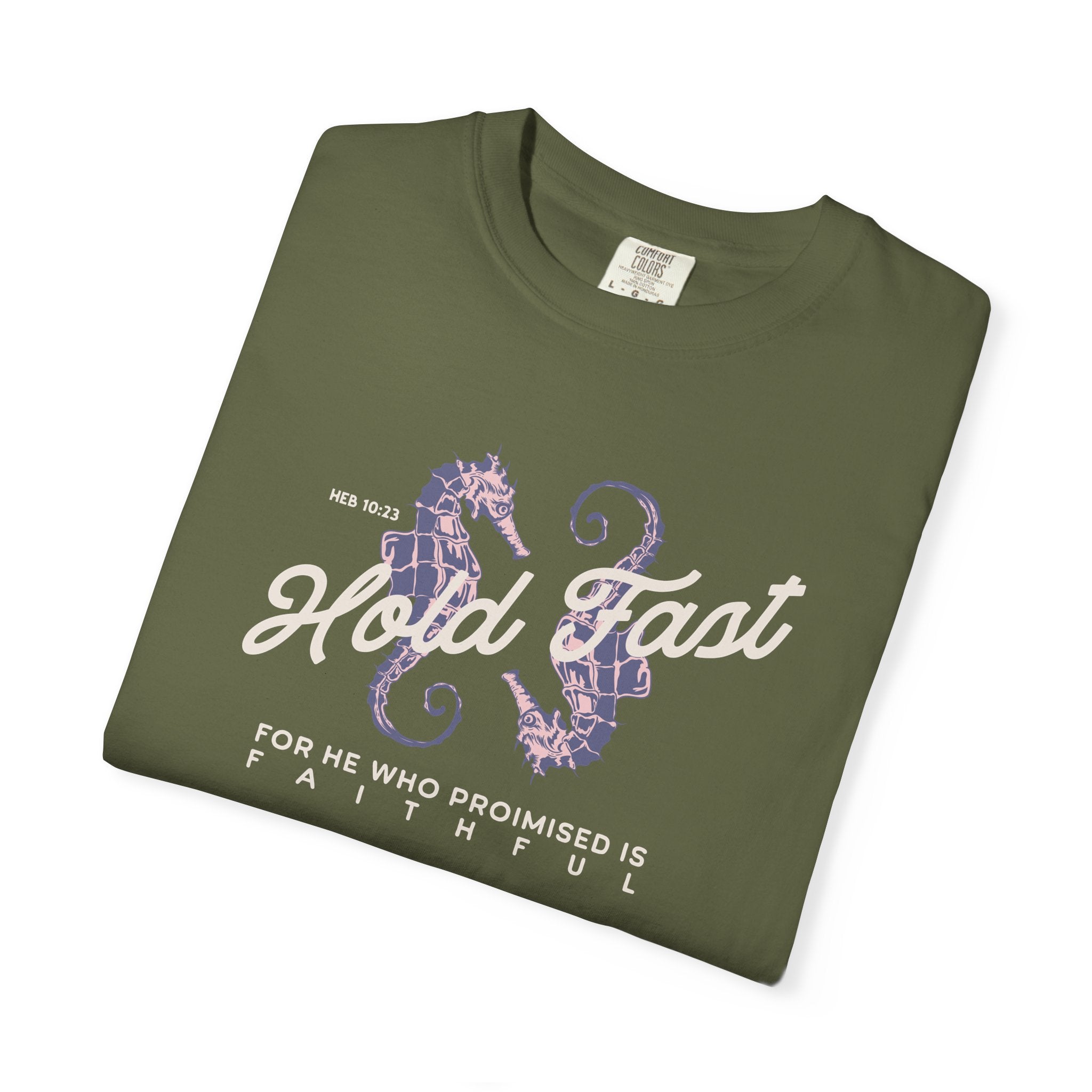 Hold Fast - Seahorse Graphic T-Shirt