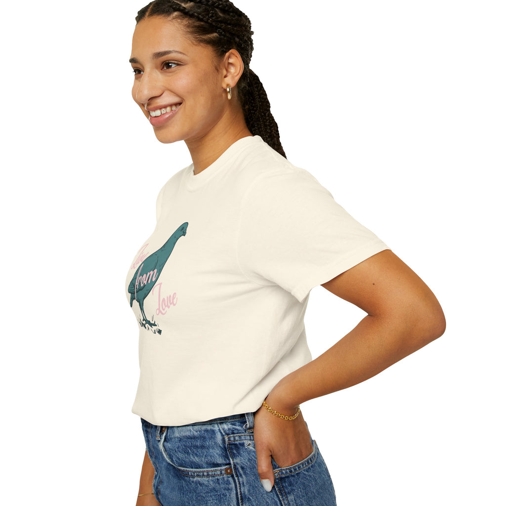 Live From Love - Dove Graphic Tee (Blue)