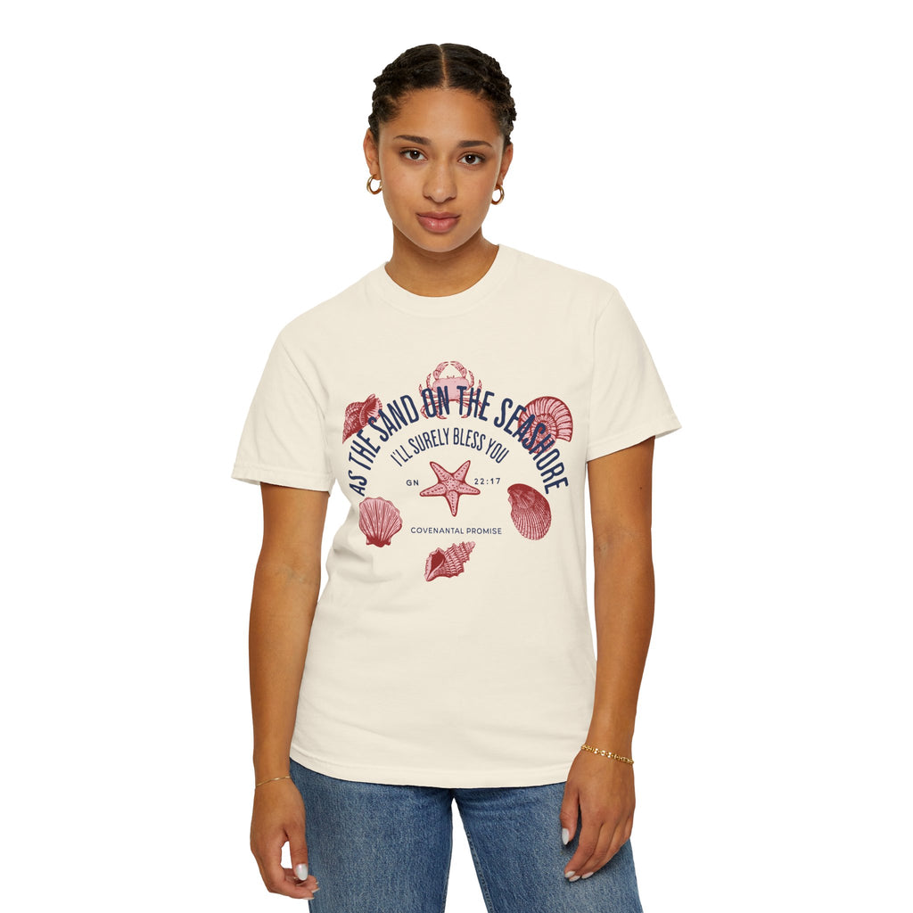As the Sand on the Seashore - Sea Shells Graphic Tee