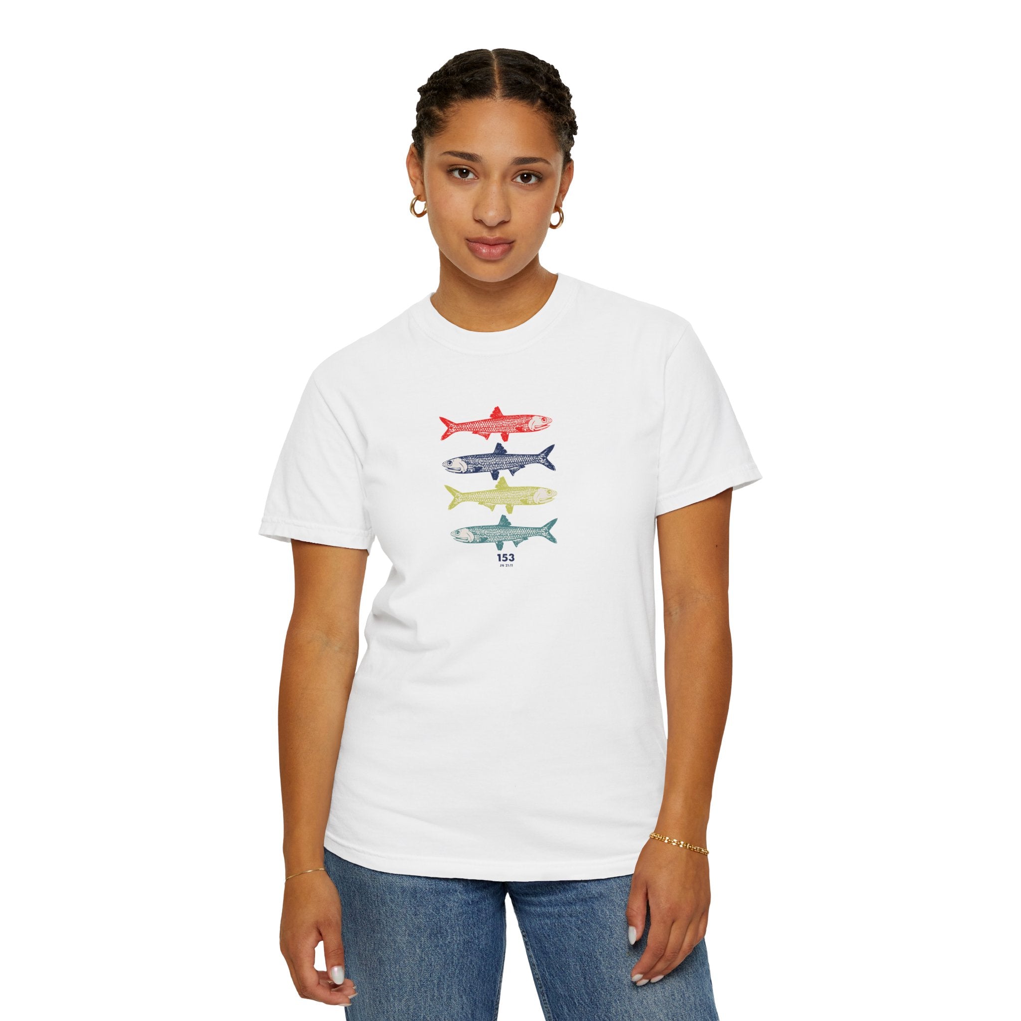 153 Abundance - Fish Graphic T-Shirt
