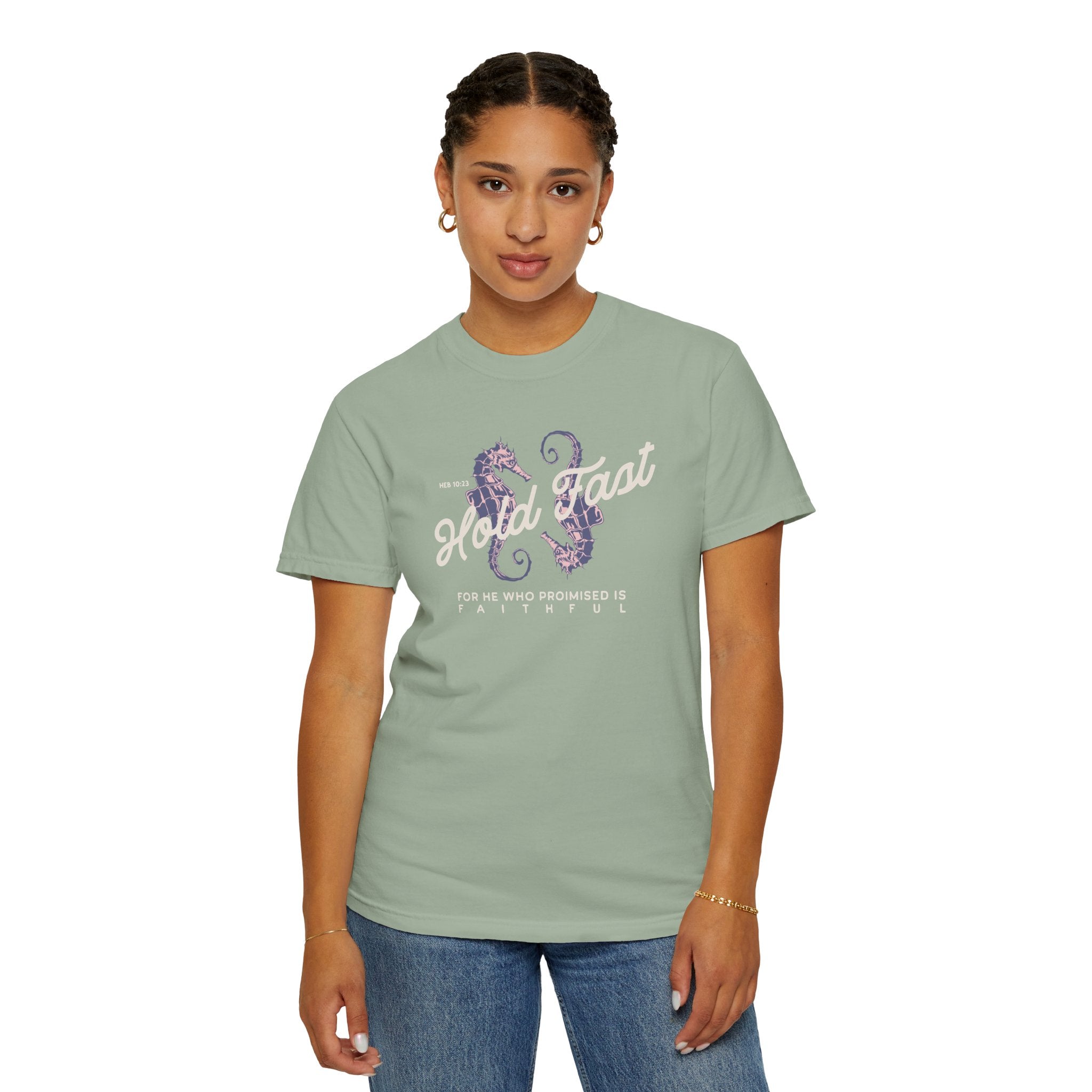 Hold Fast - Seahorse Graphic T-Shirt