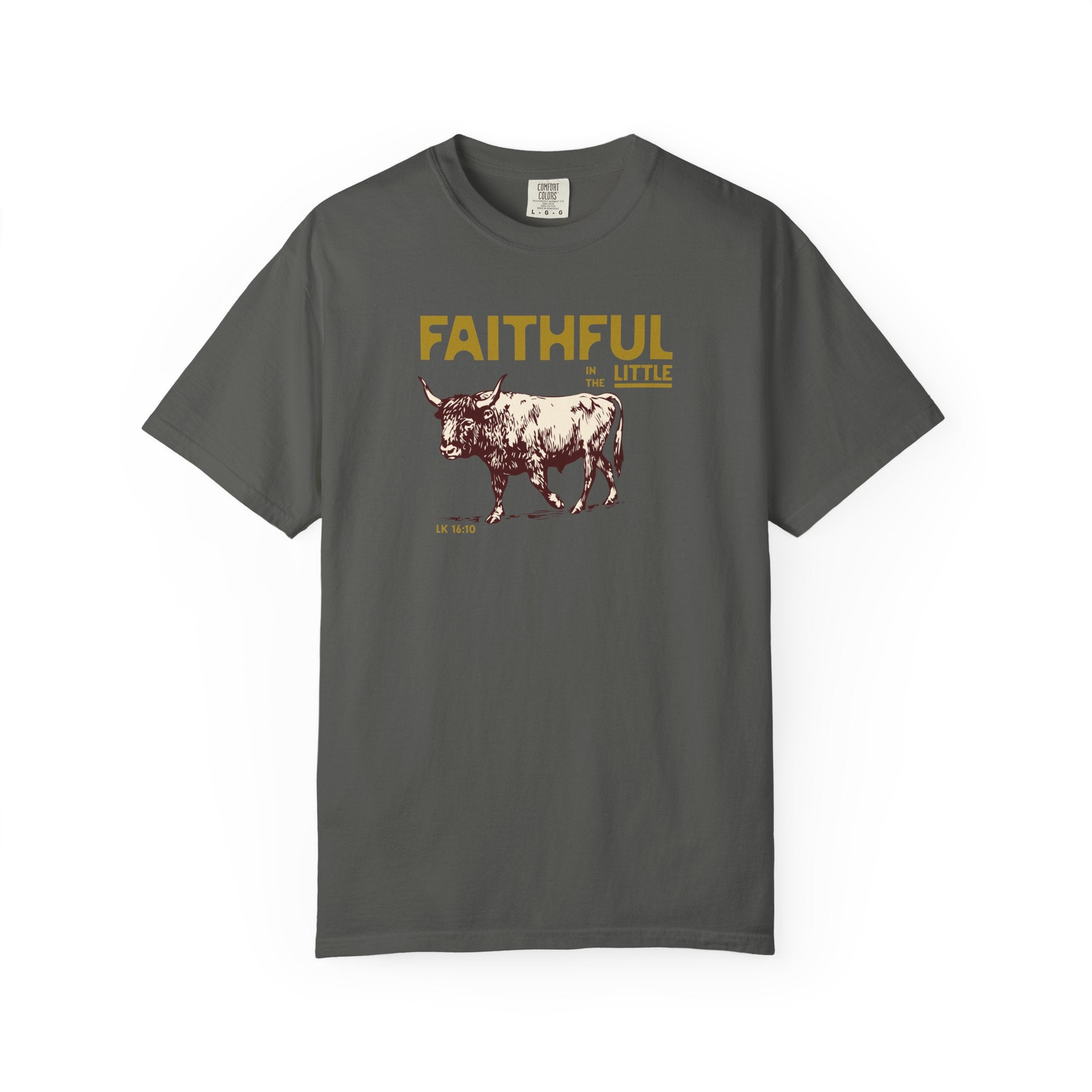 Faithful in the Little - Ox T-Shirt