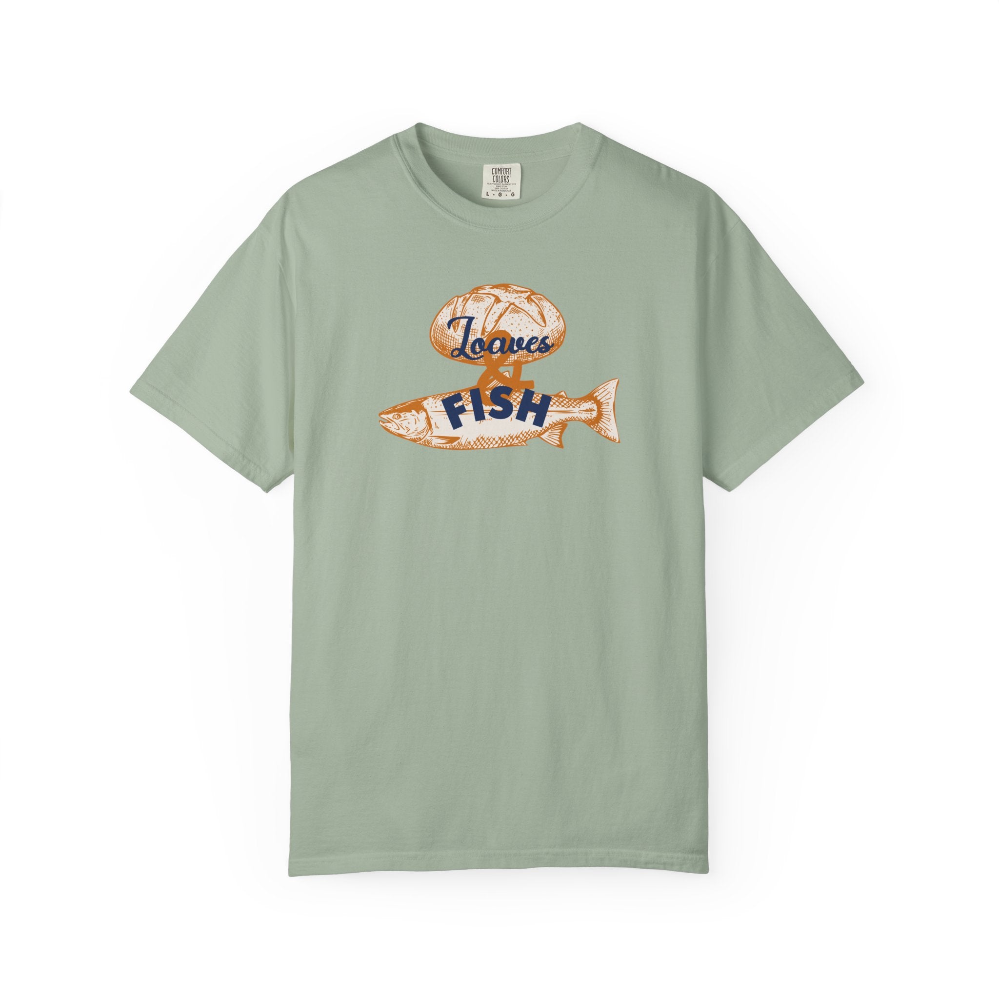 Loaves and Fish Miracle T-Shirt - Jesus Multiplication Faith Tee