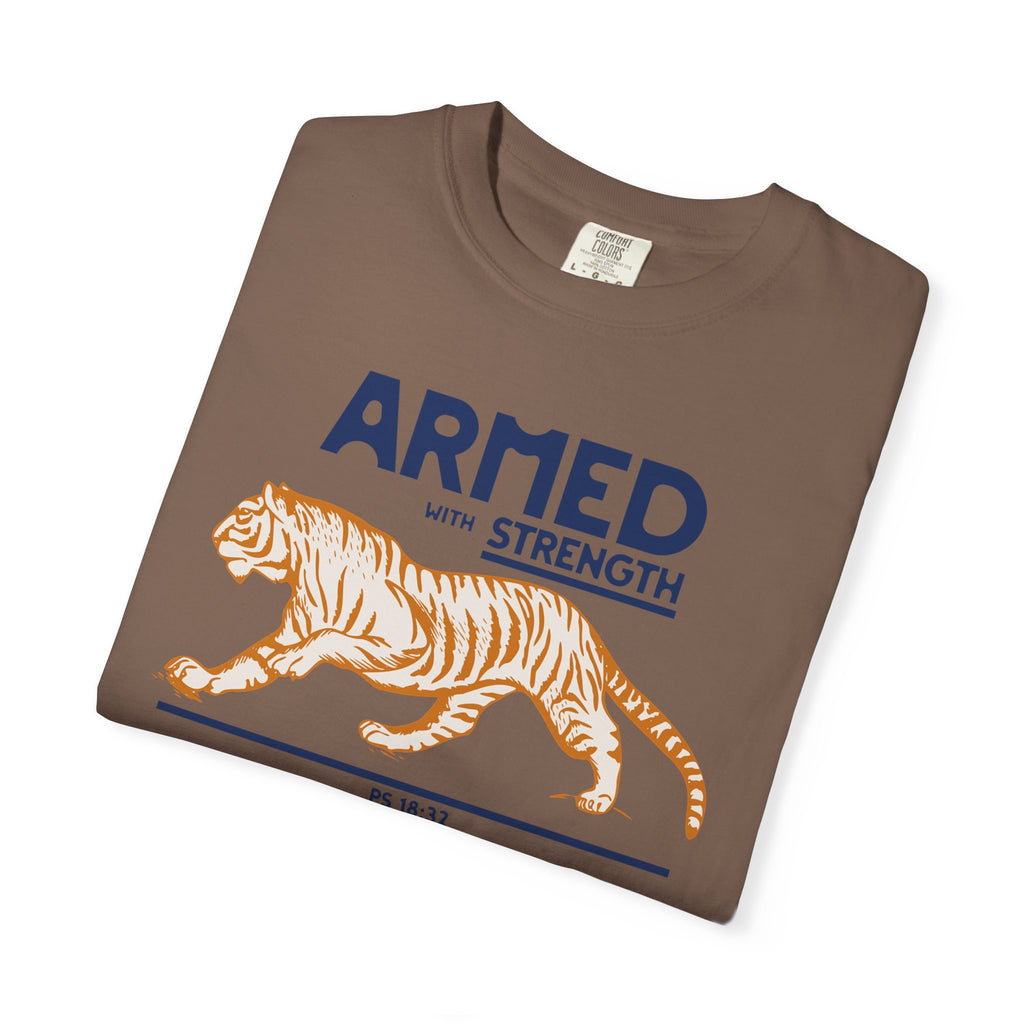 Armed with Strength - Tiger T-Shirt