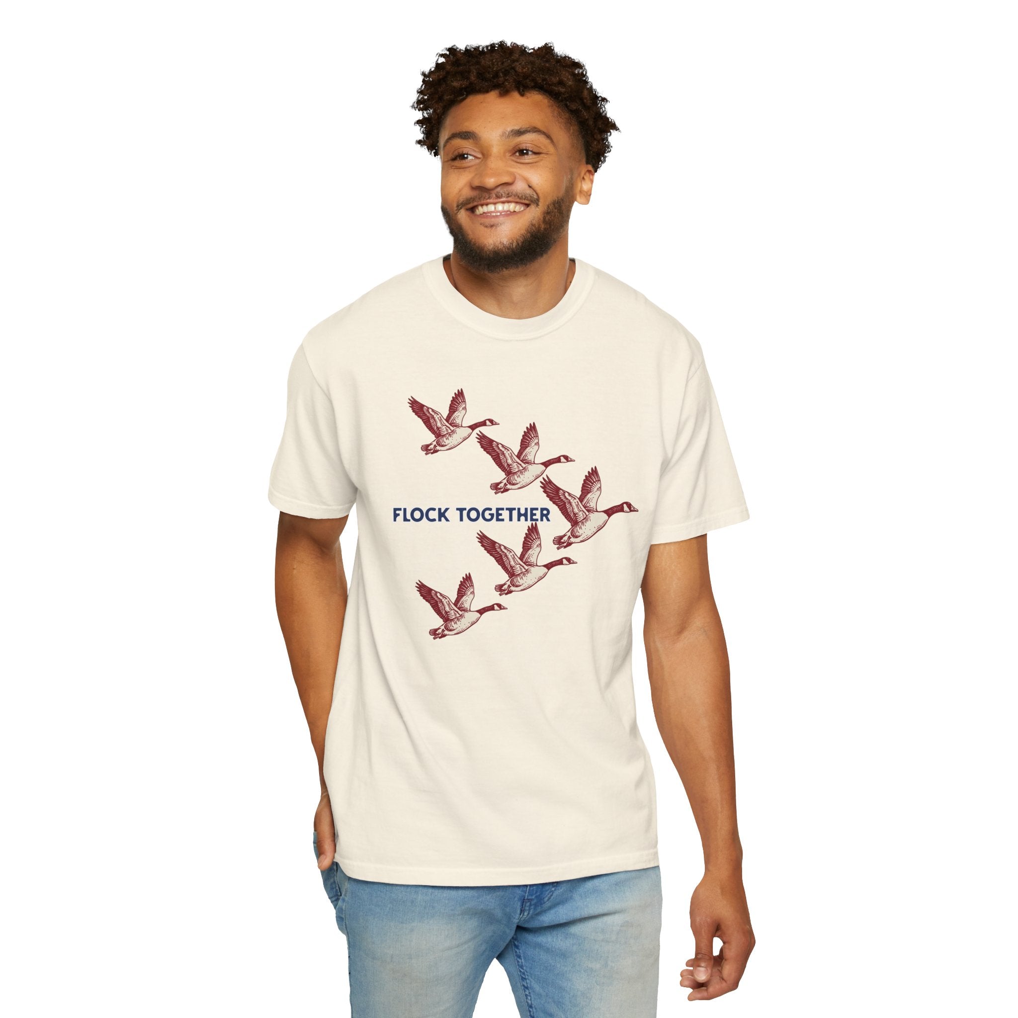 Flock Together - Geese Graphic T-Shirt