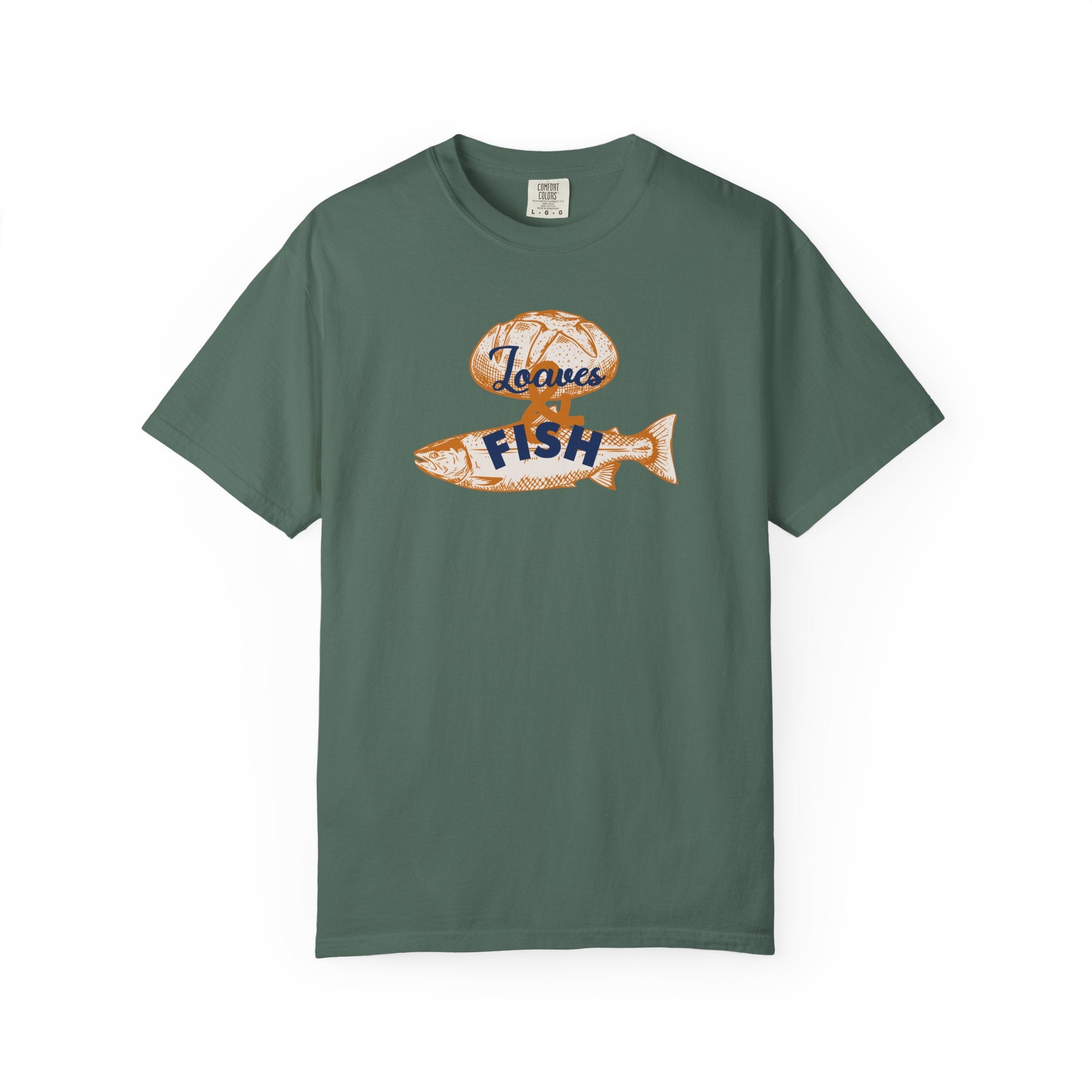 Loaves and Fish Miracle T-Shirt - Jesus Multiplication Faith Tee