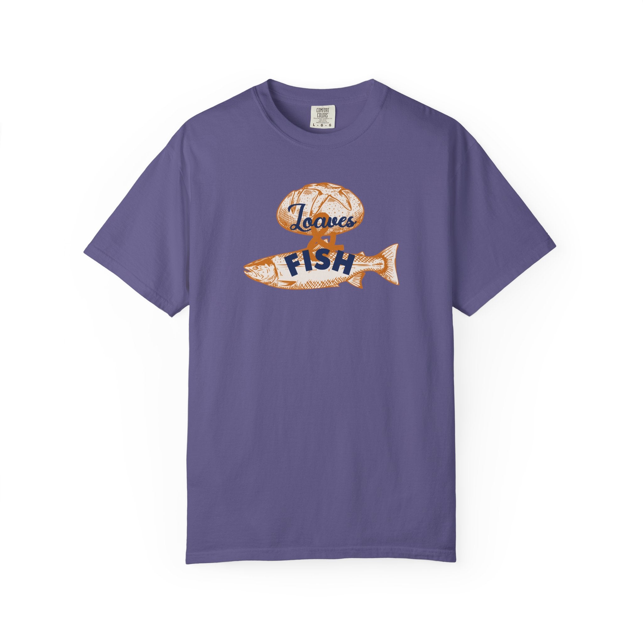 Loaves and Fish Miracle T-Shirt - Jesus Multiplication Faith Tee