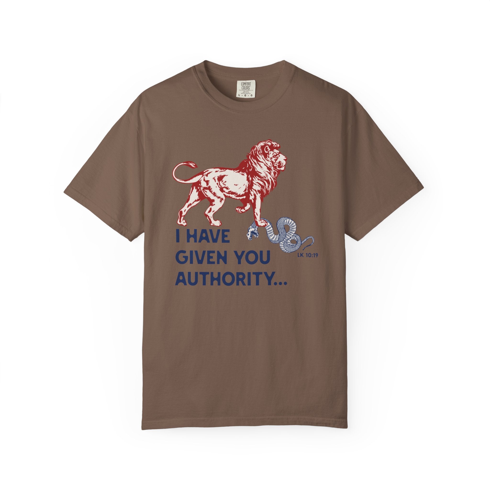 I Have Given You Authority - Lion & Snake T-Shirt