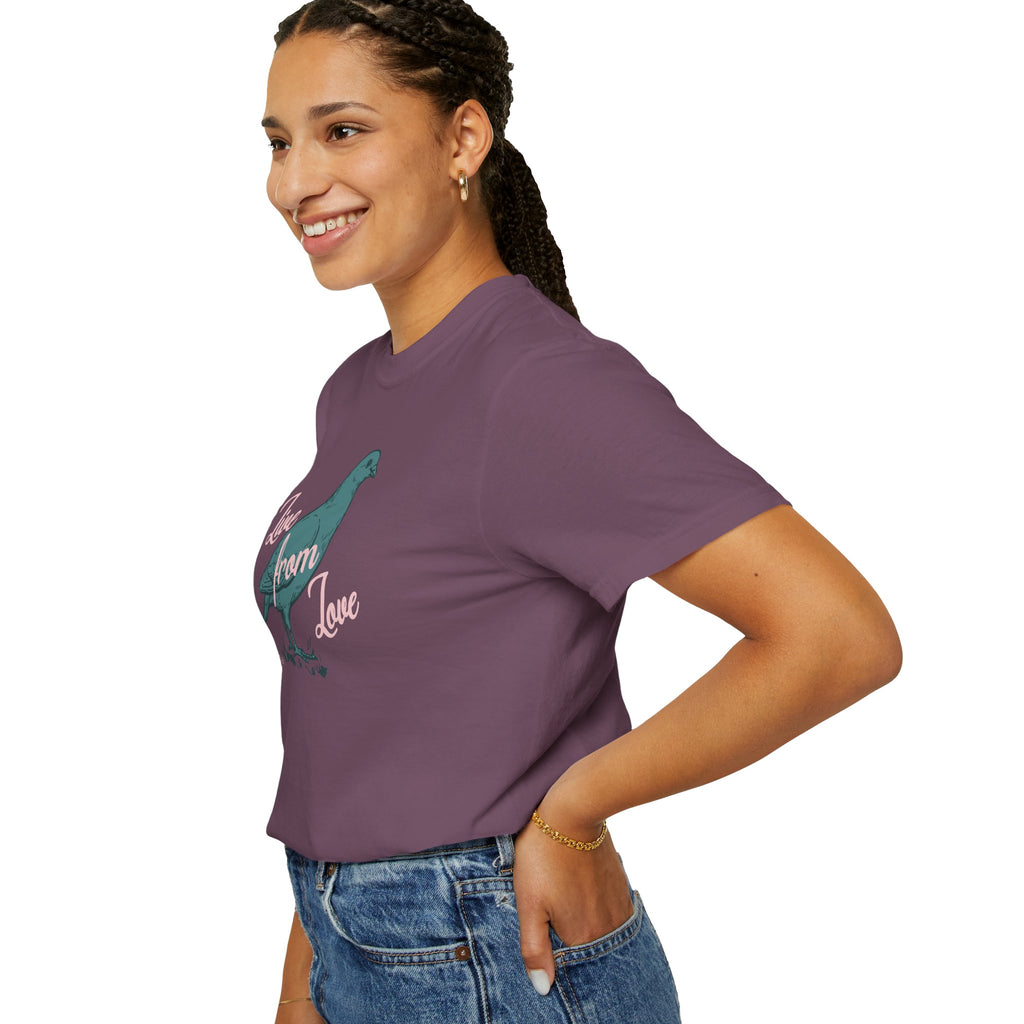 Live From Love - Dove Graphic Tee (Blue)