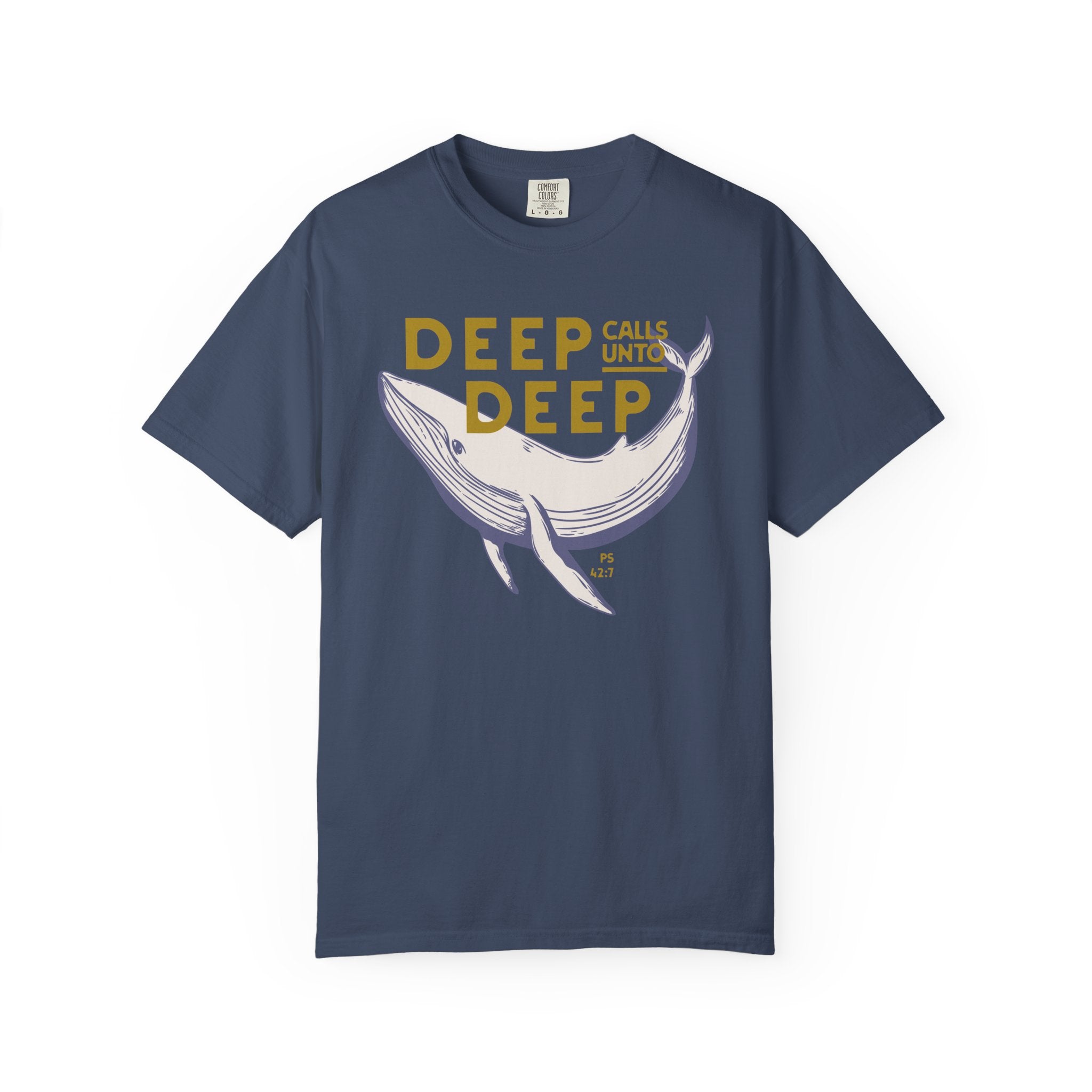Deep Calls Unto Deep - Whale T-Shirt