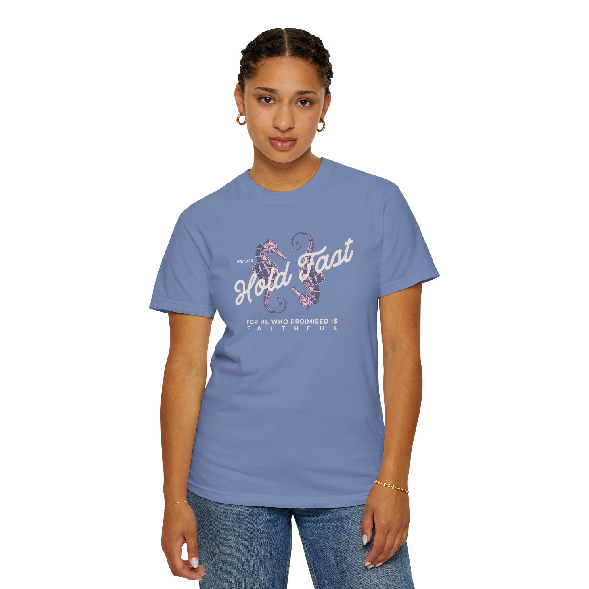 Hold Fast - Seahorse Graphic T-Shirt