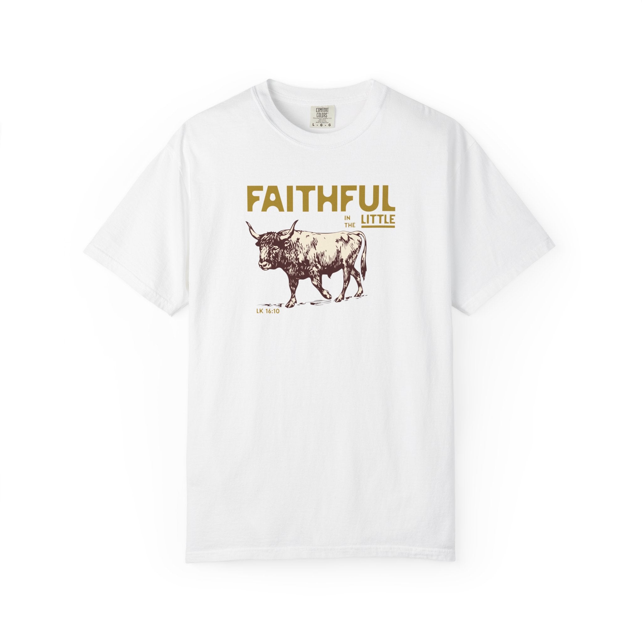Faithful in the Little - Ox T-Shirt
