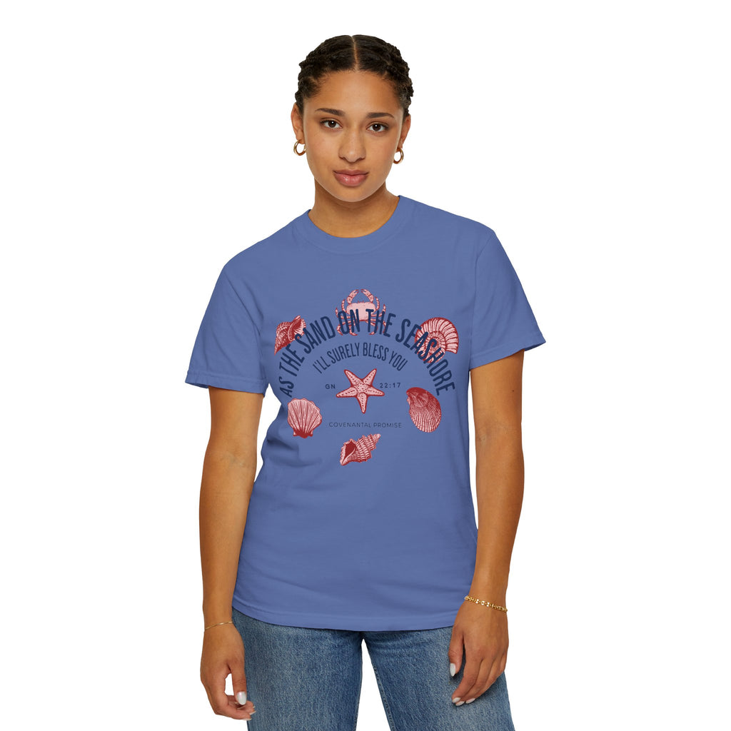 As the Sand on the Seashore - Sea Shells Graphic Tee