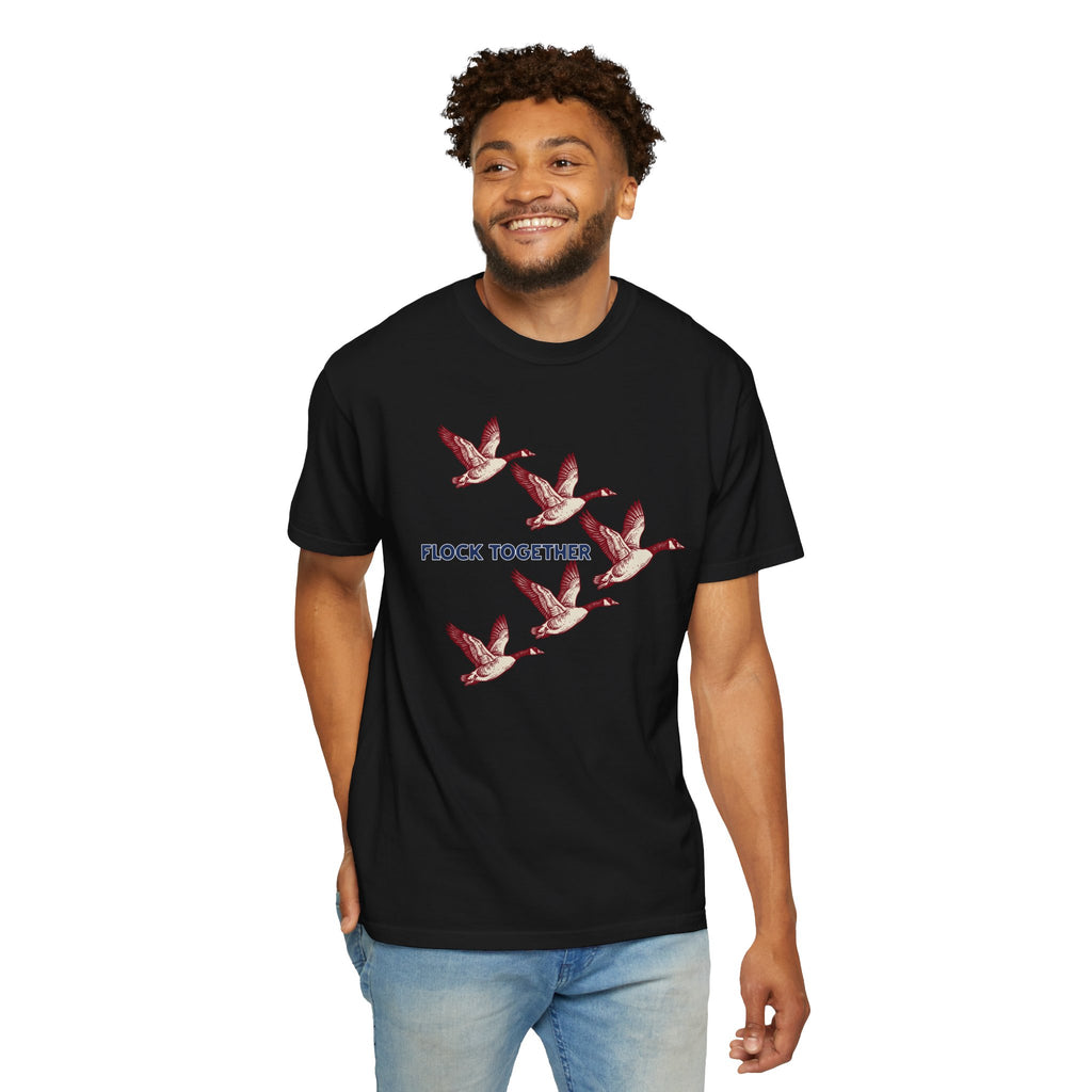 Flock Together - Geese Graphic T-Shirt