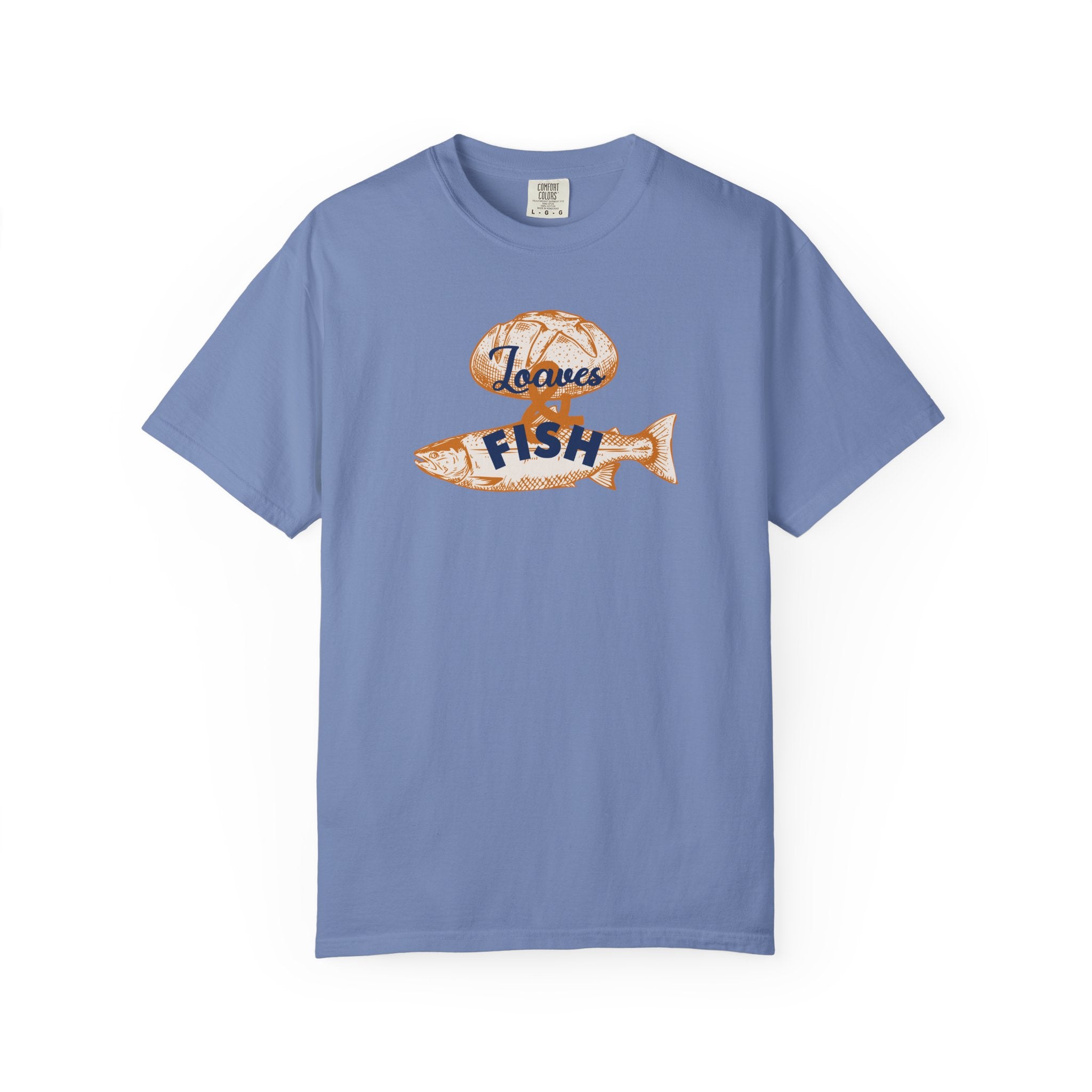 Loaves and Fish Miracle T-Shirt - Jesus Multiplication Faith Tee