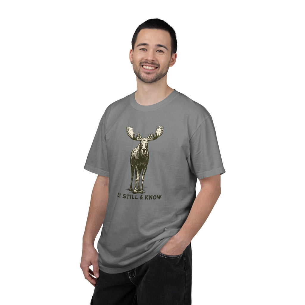 Be Still & Know Moose Graphic T-Shirt