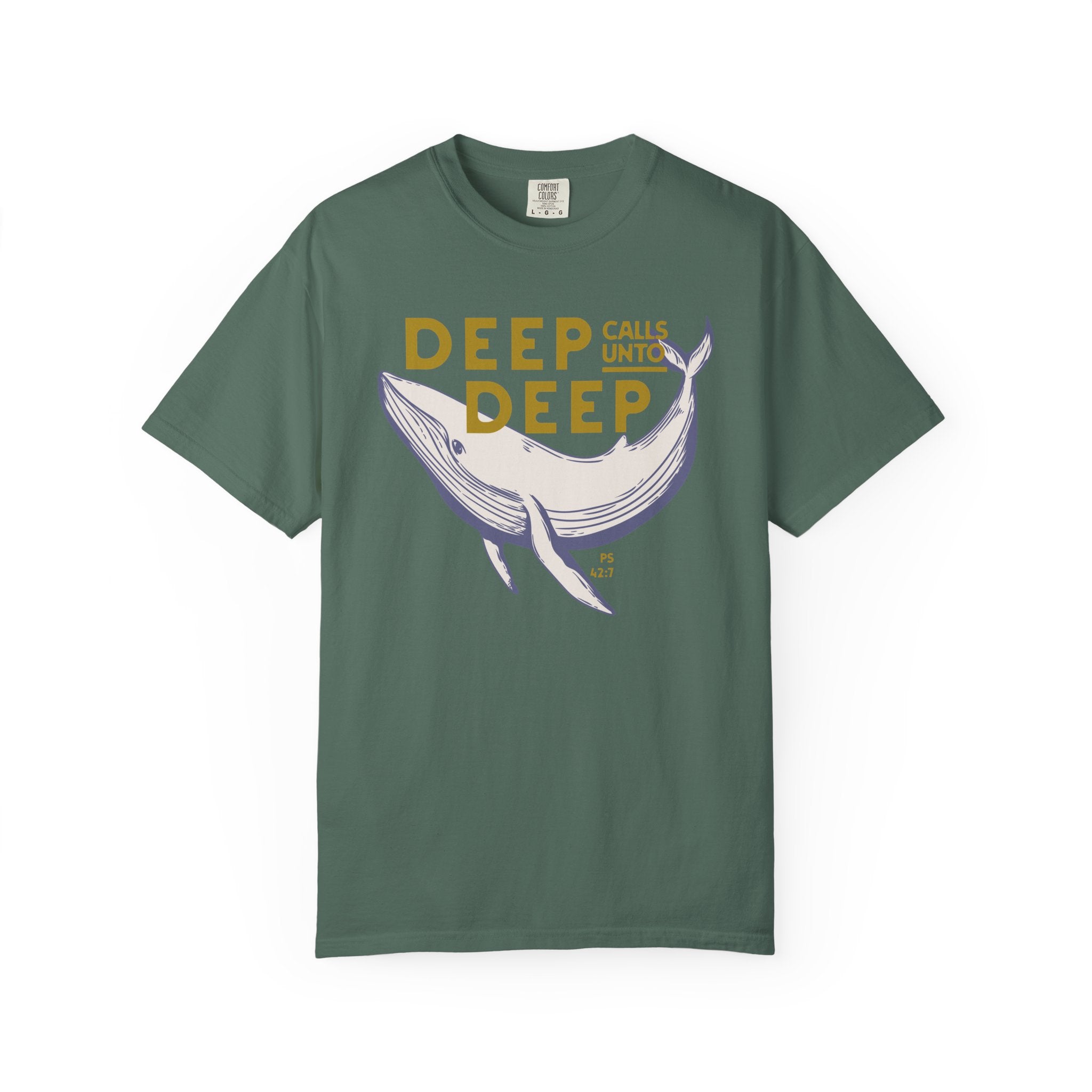 Deep Calls Unto Deep - Whale T-Shirt