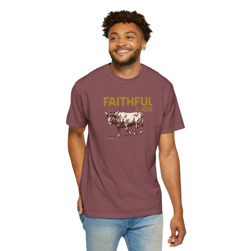 Faithful in the Little - Ox T-Shirt