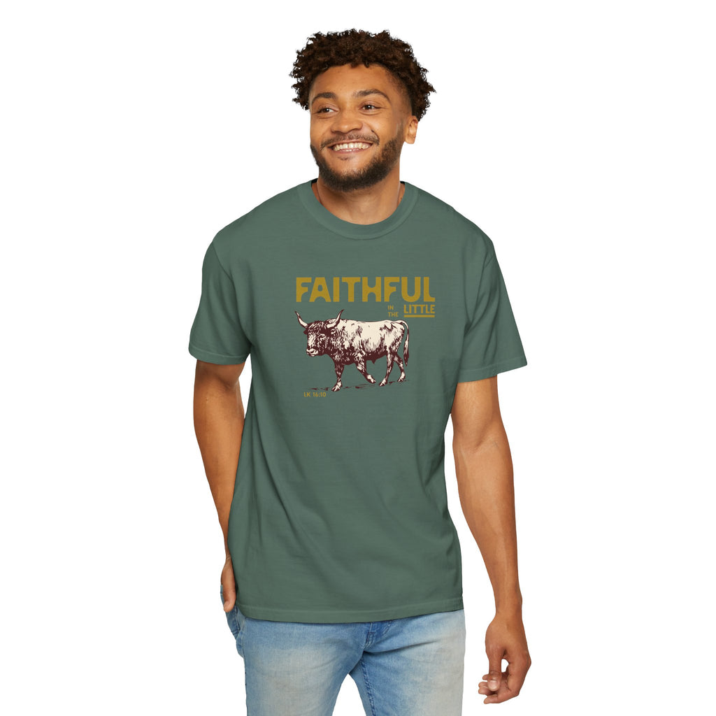 Faithful in the Little - Ox T-Shirt