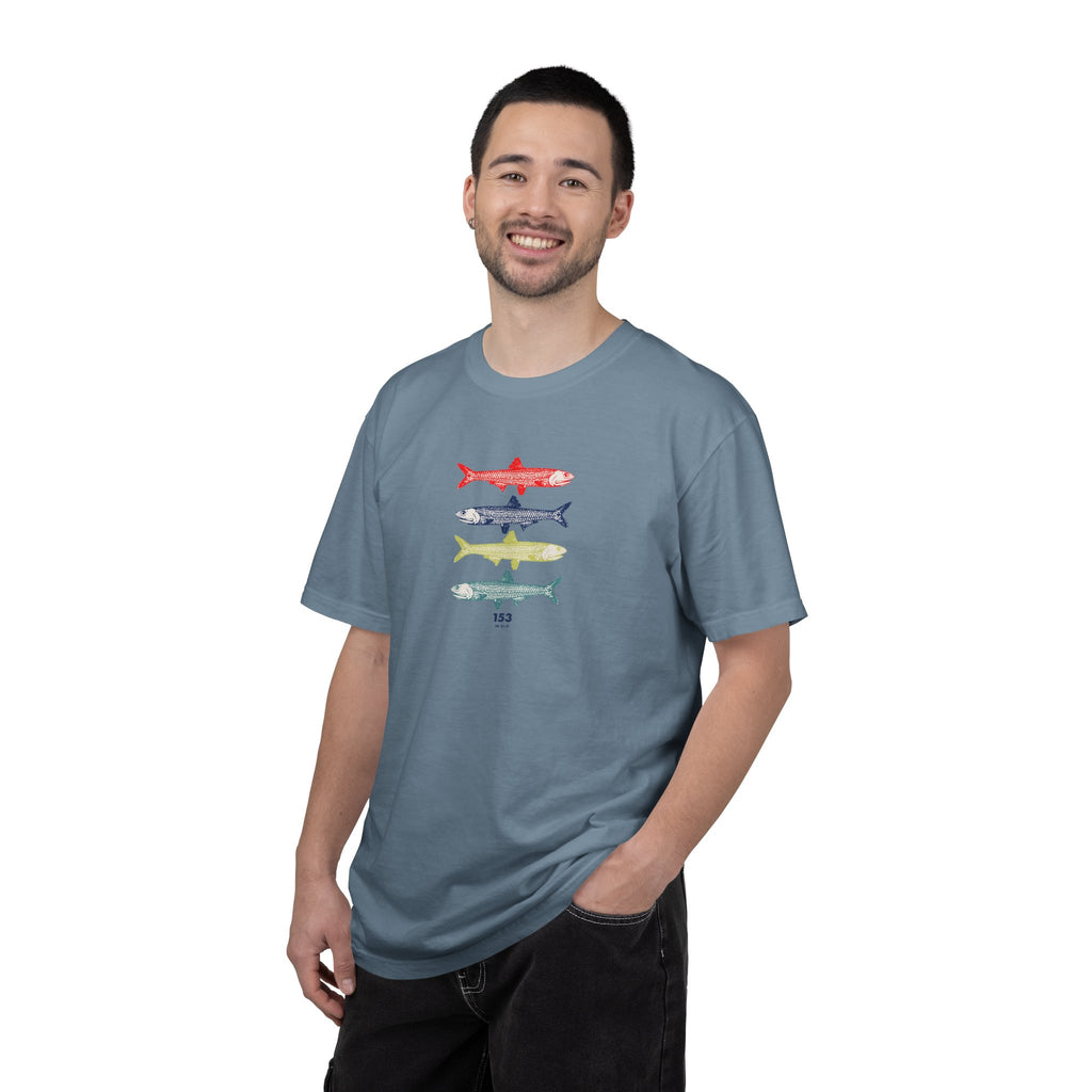 153 Abundance - Fish Graphic T-Shirt