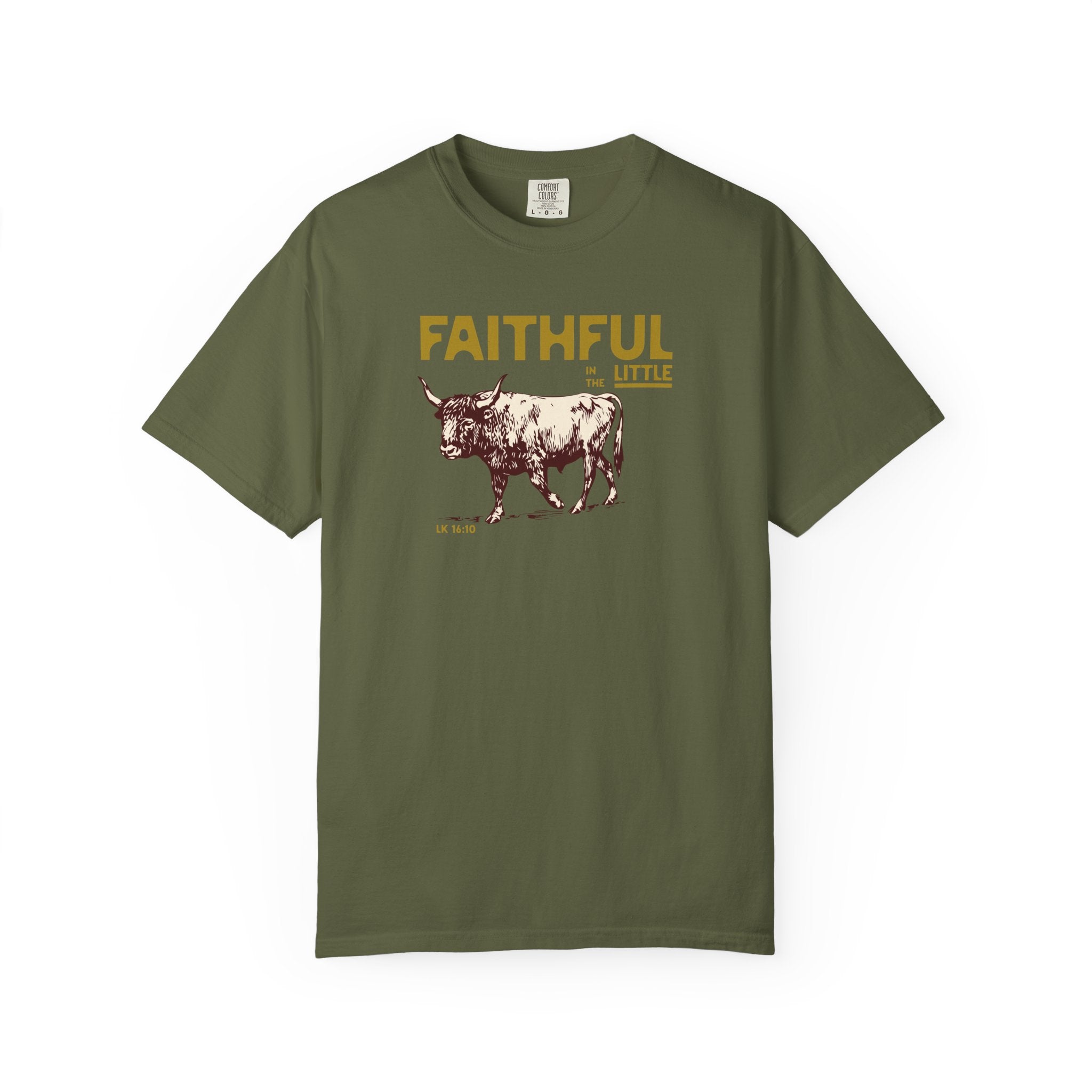 Faithful in the Little - Ox T-Shirt