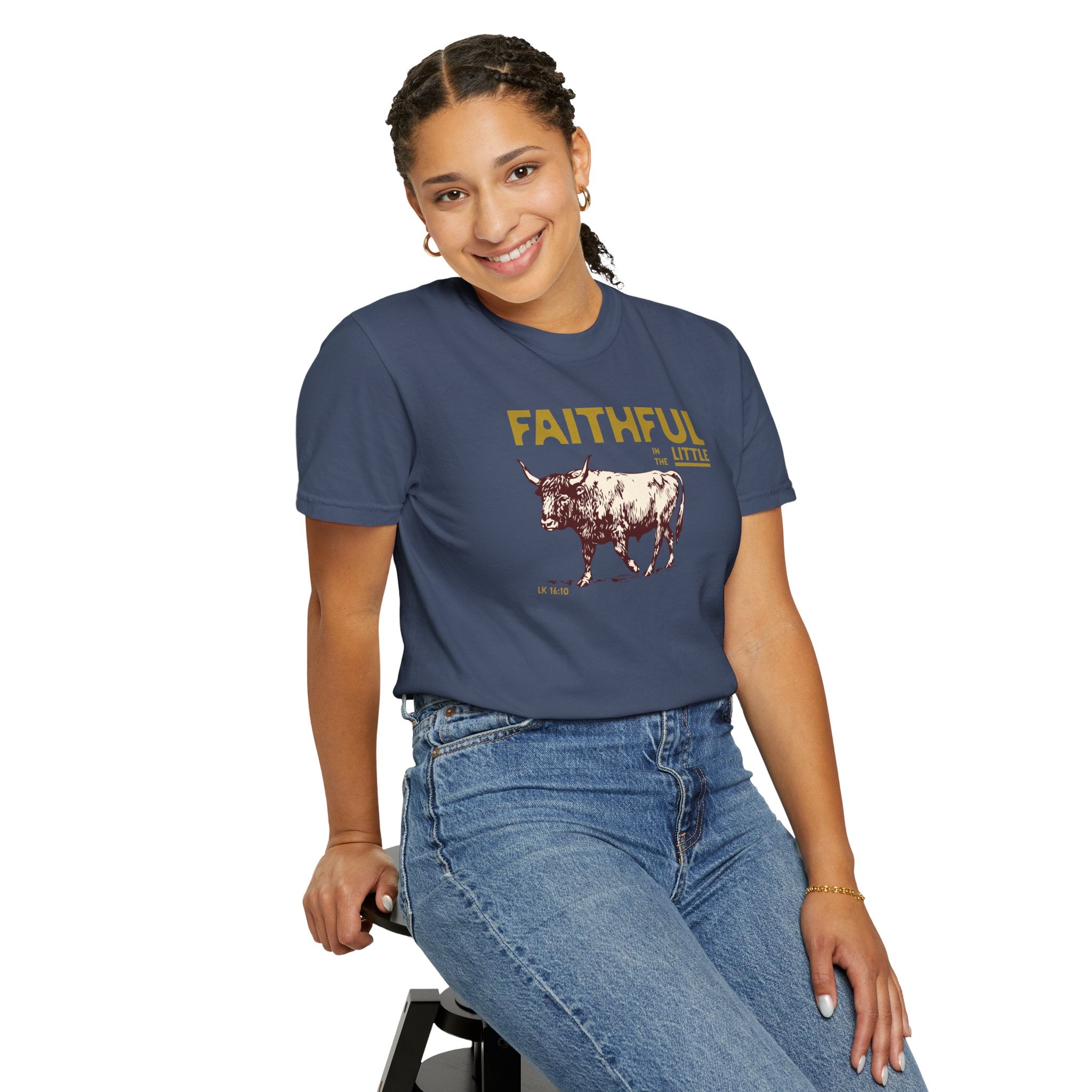 Faithful in the Little - Ox T-Shirt