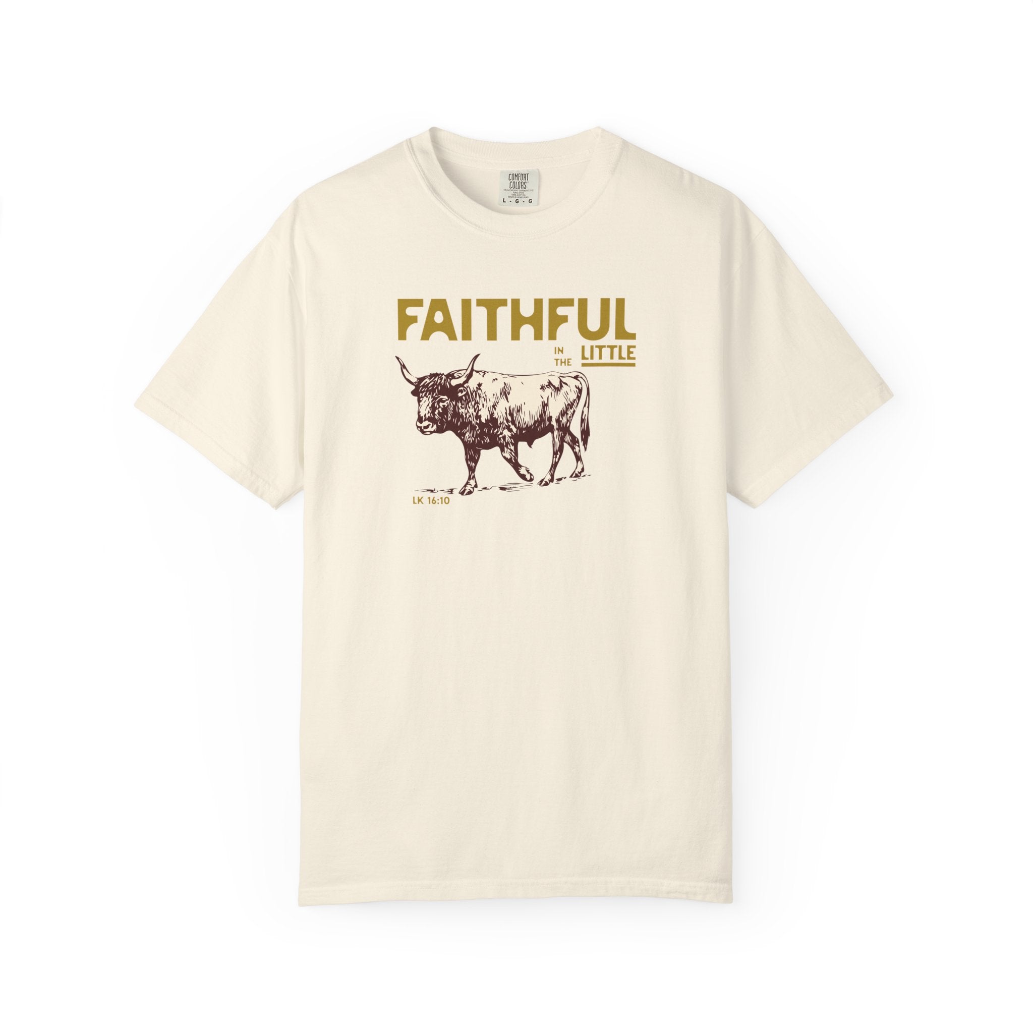 Faithful in the Little - Ox T-Shirt