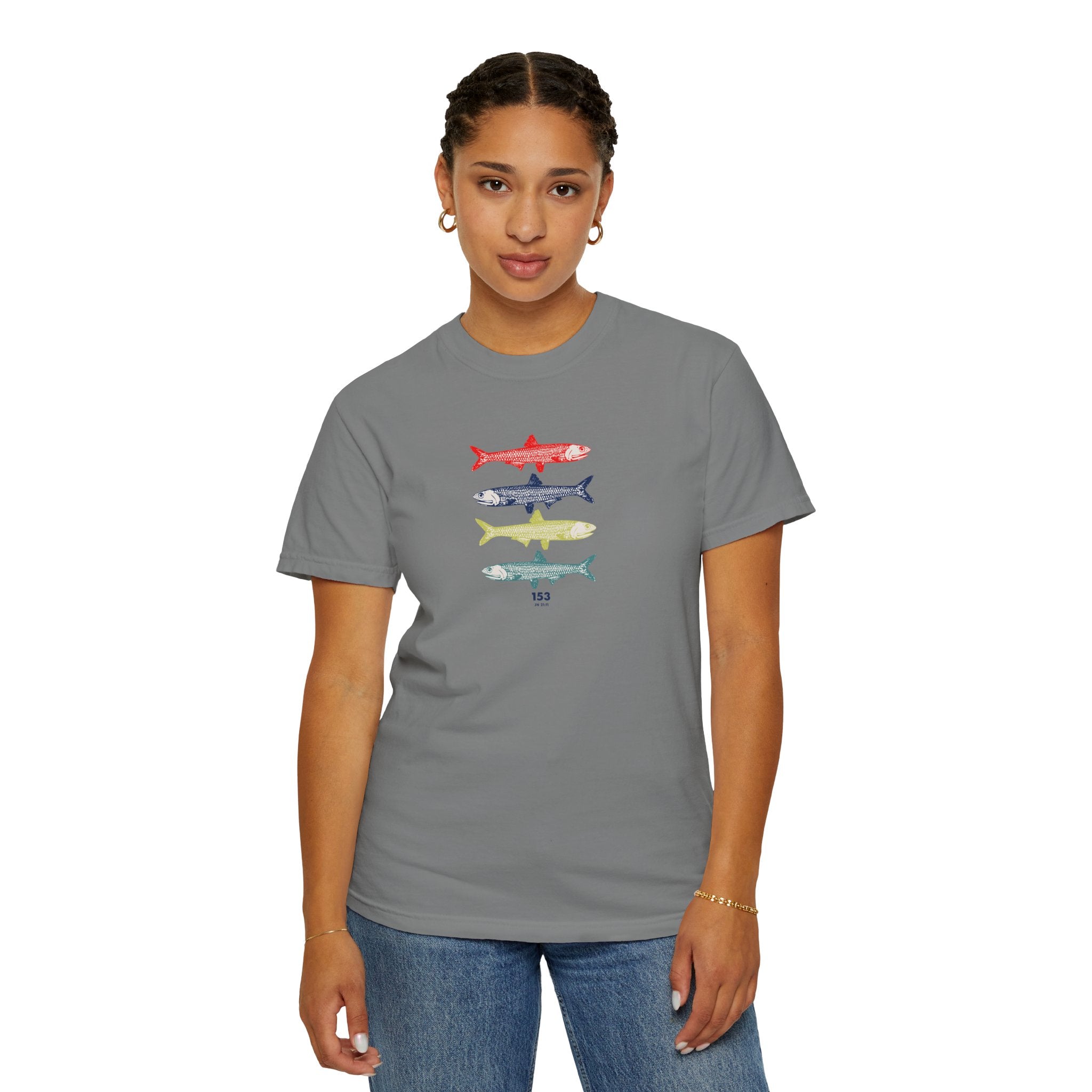 153 Abundance - Fish Graphic T-Shirt