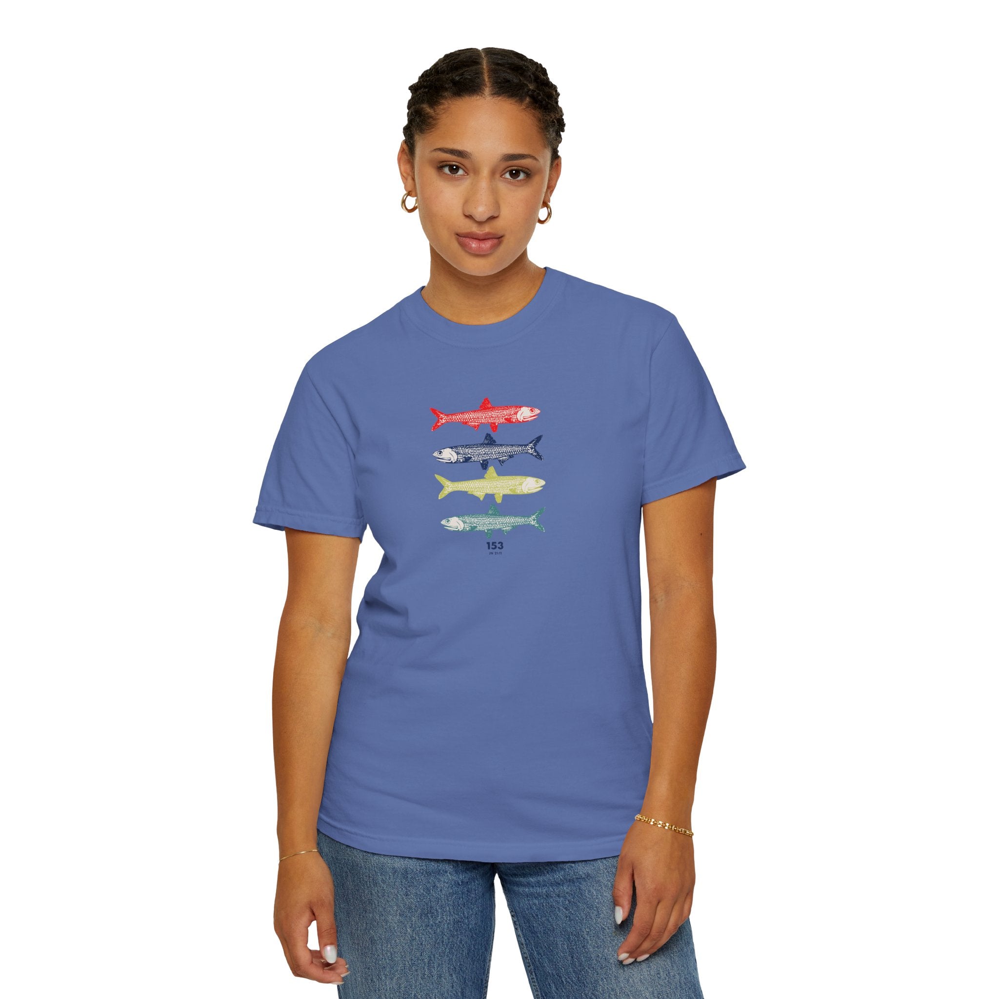153 Abundance - Fish Graphic T-Shirt
