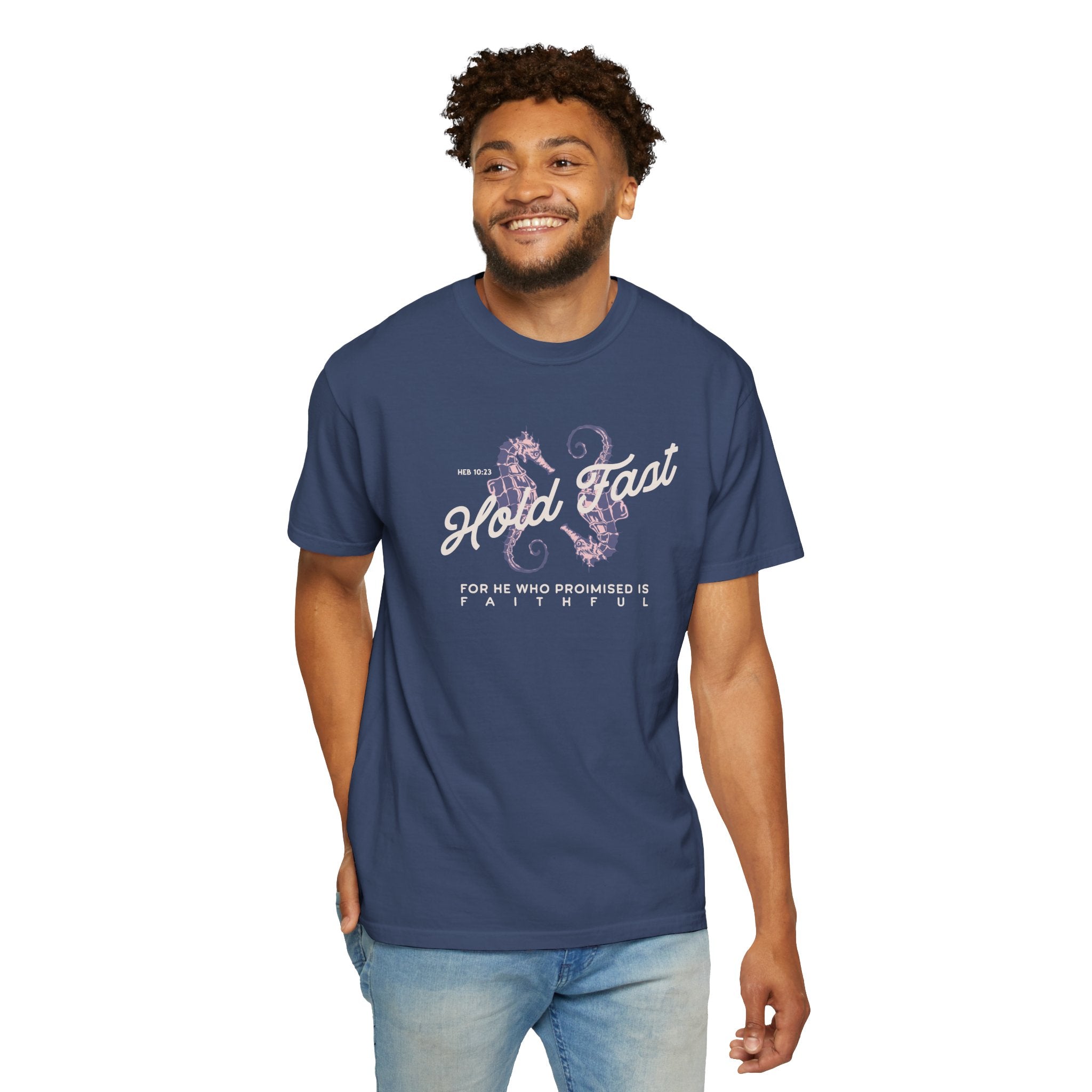 Hold Fast - Seahorse Graphic T-Shirt