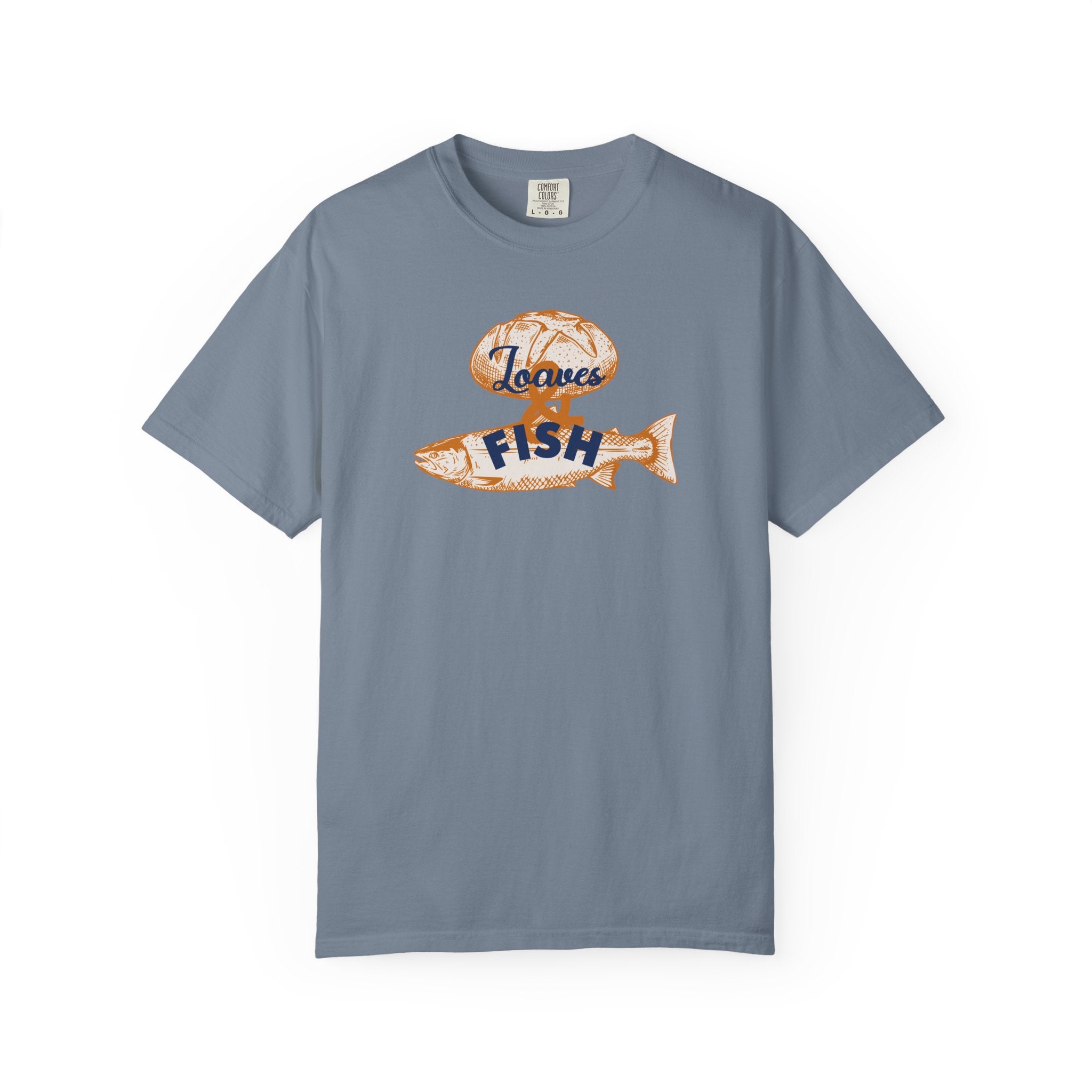 Loaves and Fish Miracle T-Shirt - Jesus Multiplication Faith Tee