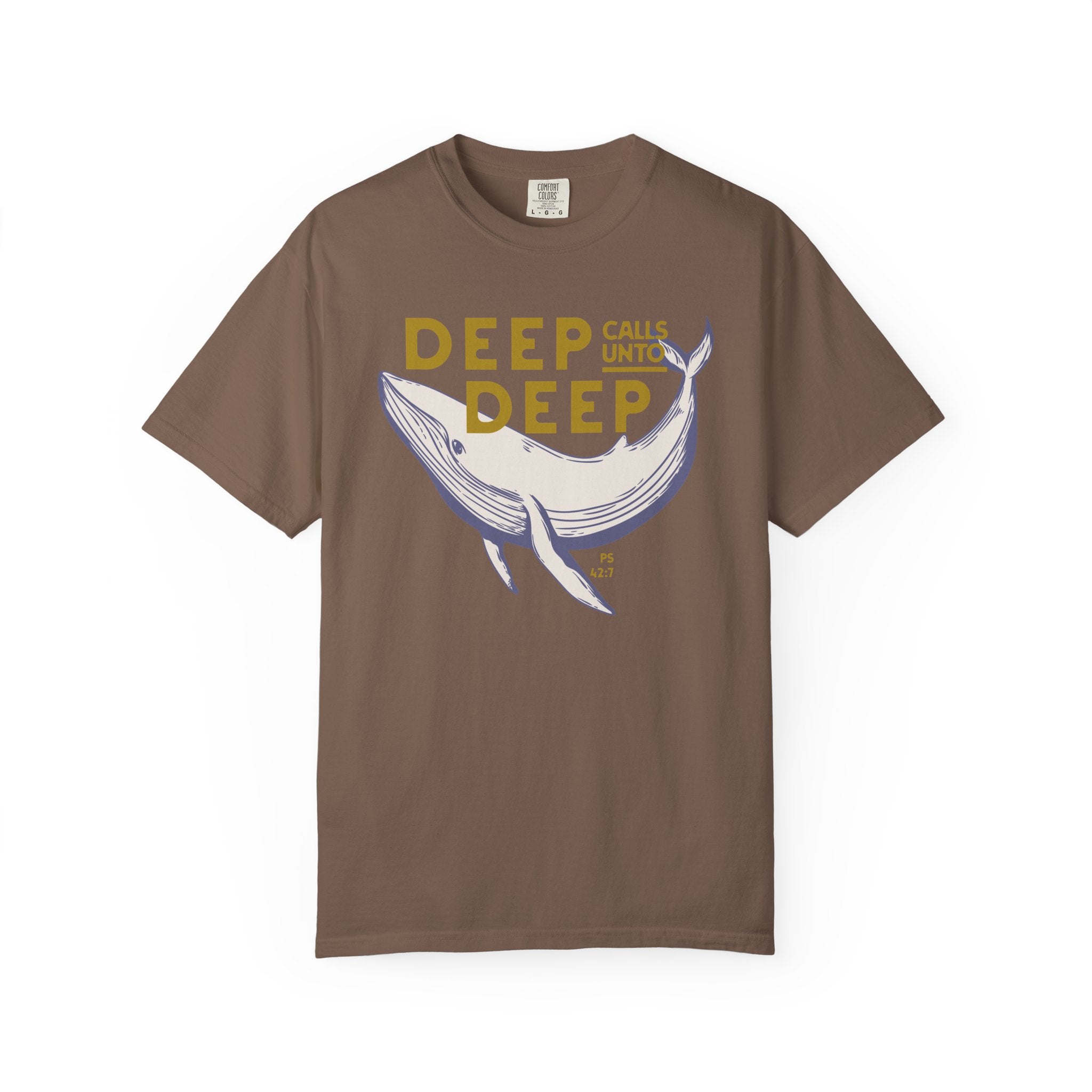 Deep Calls Unto Deep - Whale T-Shirt