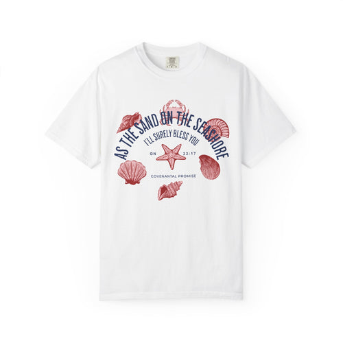 As the Sand on the Seashore - Sea Shells Graphic Tee