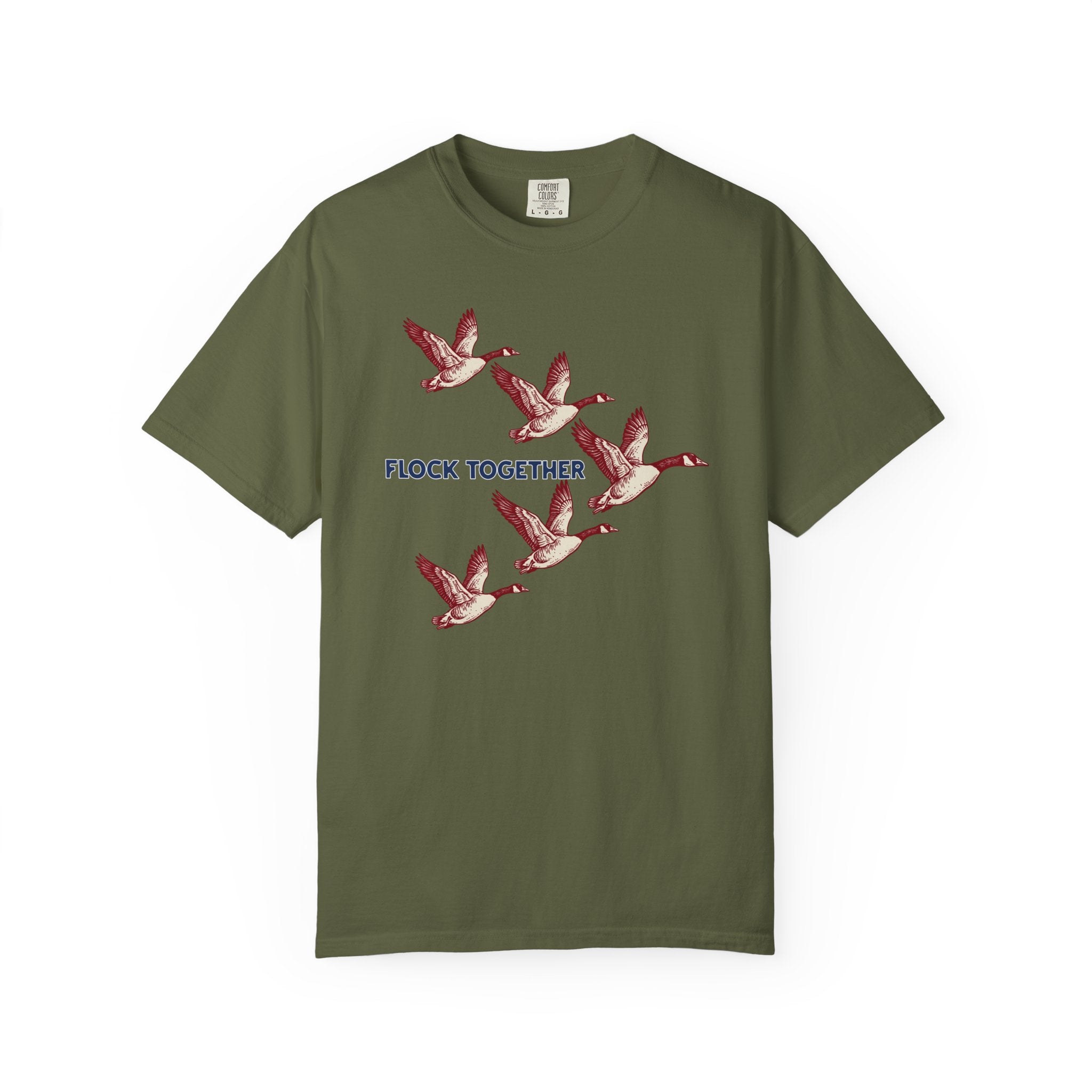 Flock Together - Geese Graphic T-Shirt