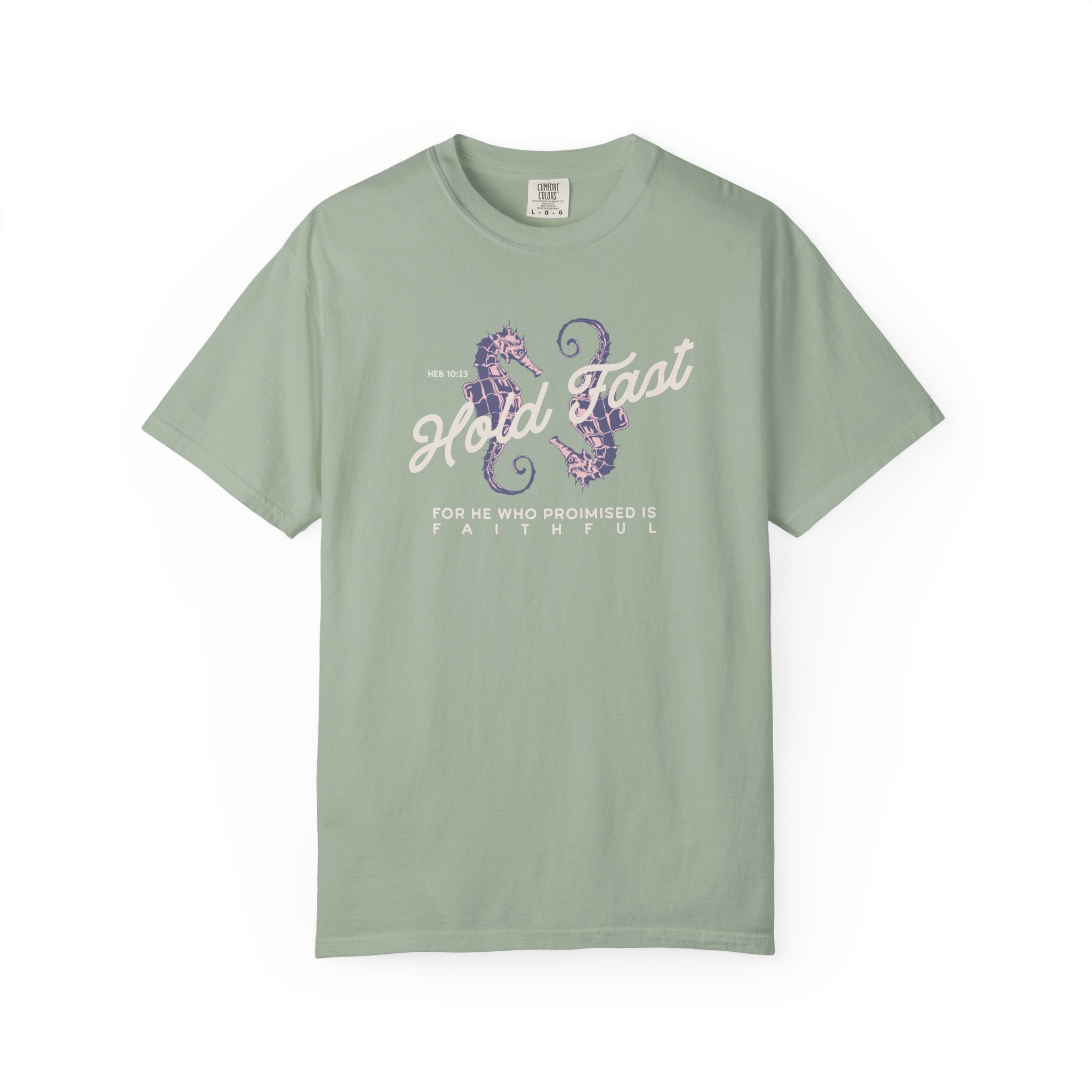 Hold Fast - Seahorse Graphic T-Shirt