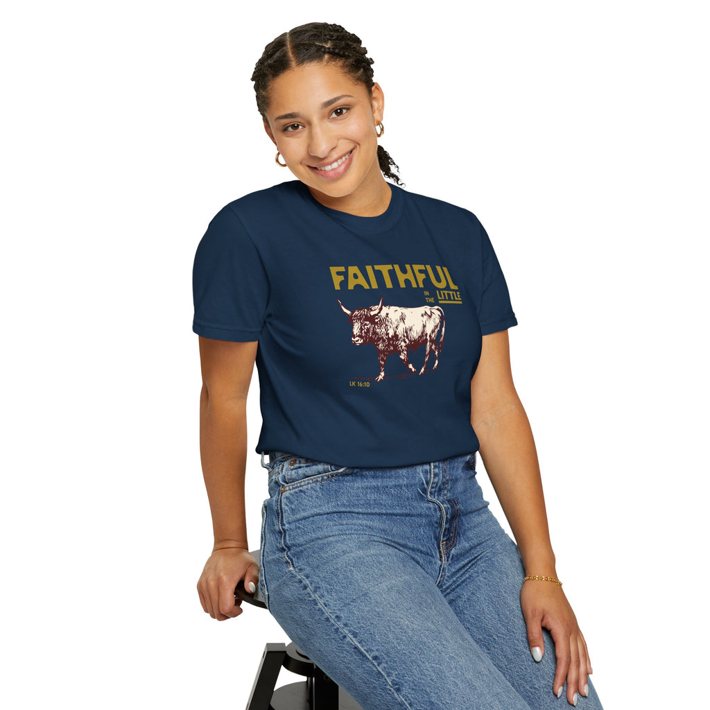 Faithful in the Little - Ox T-Shirt