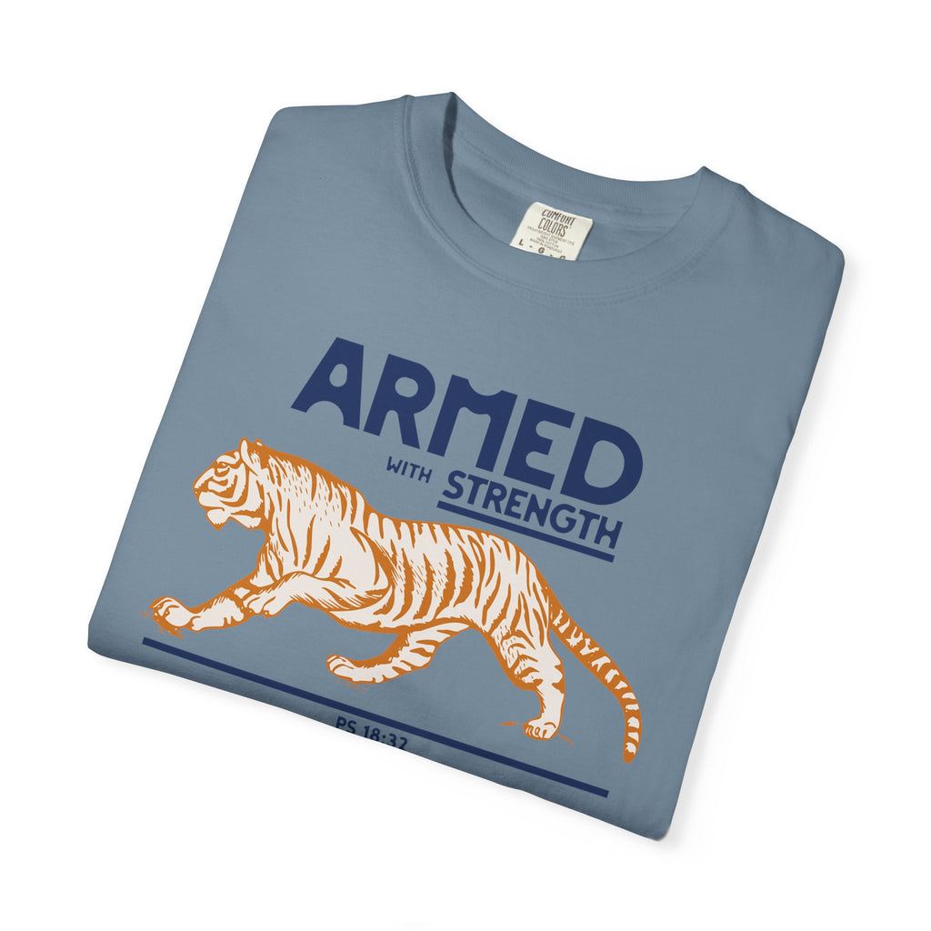 Armed with Strength - Tiger T-Shirt