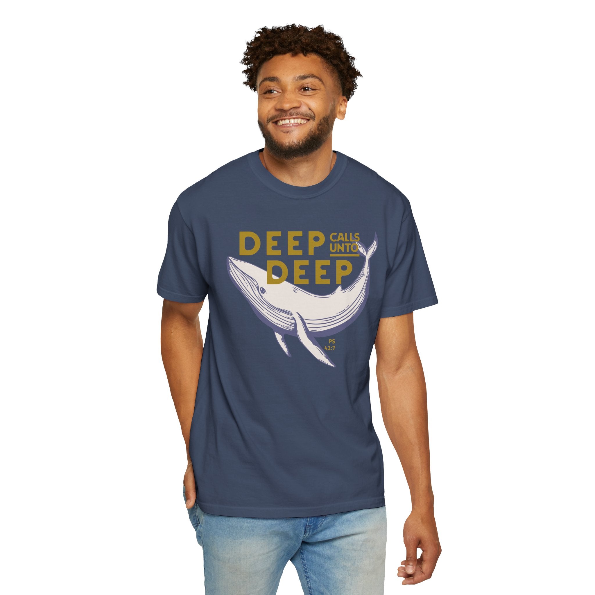 Deep Calls Unto Deep - Whale T-Shirt