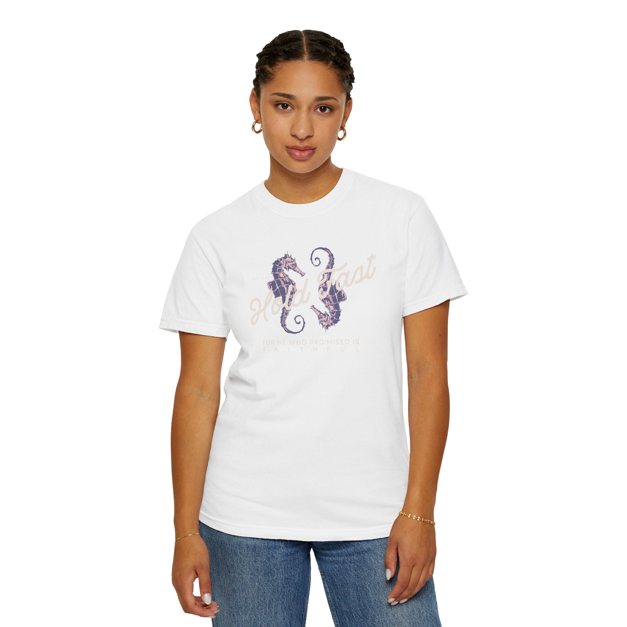 Hold Fast - Seahorse Graphic T-Shirt