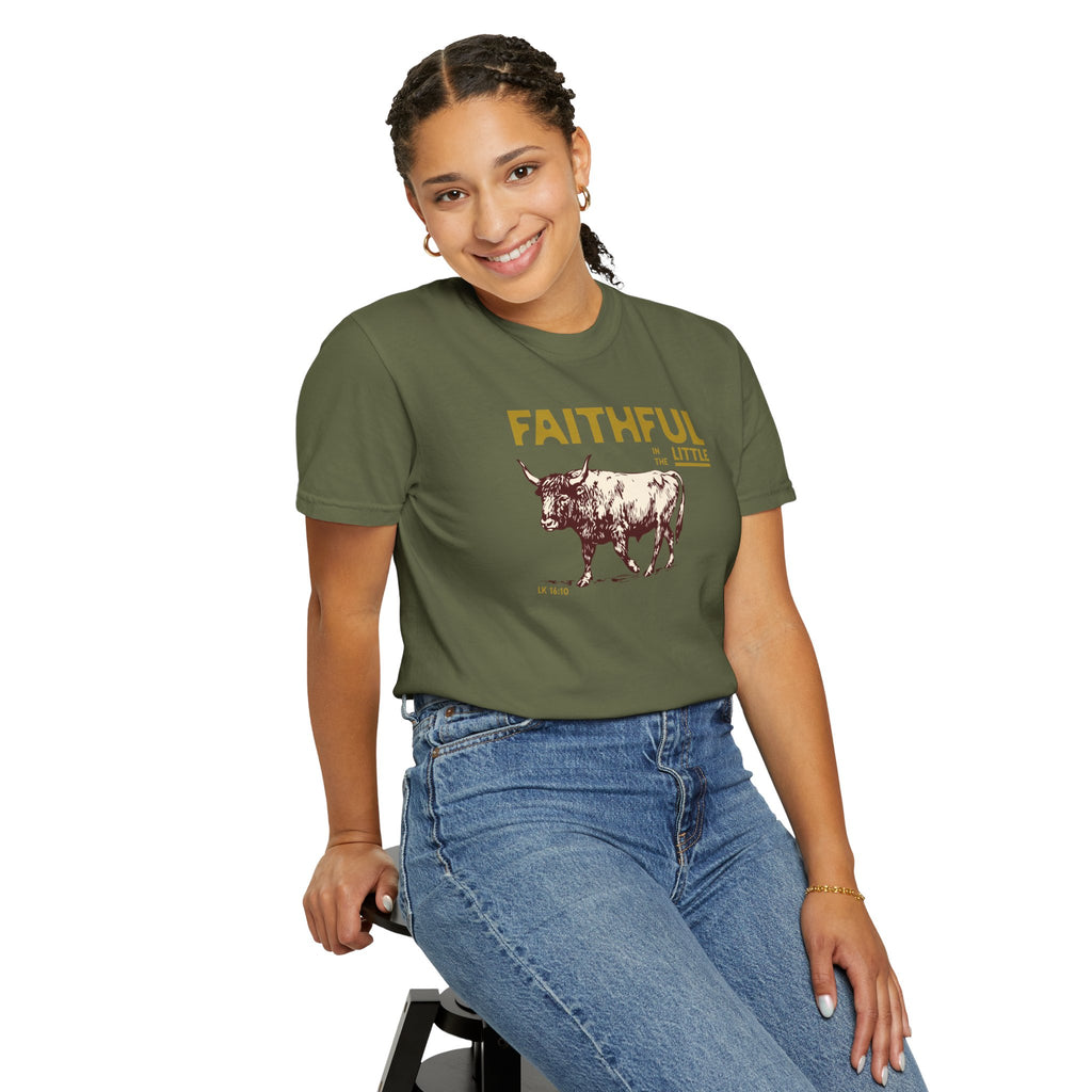Faithful in the Little - Ox T-Shirt