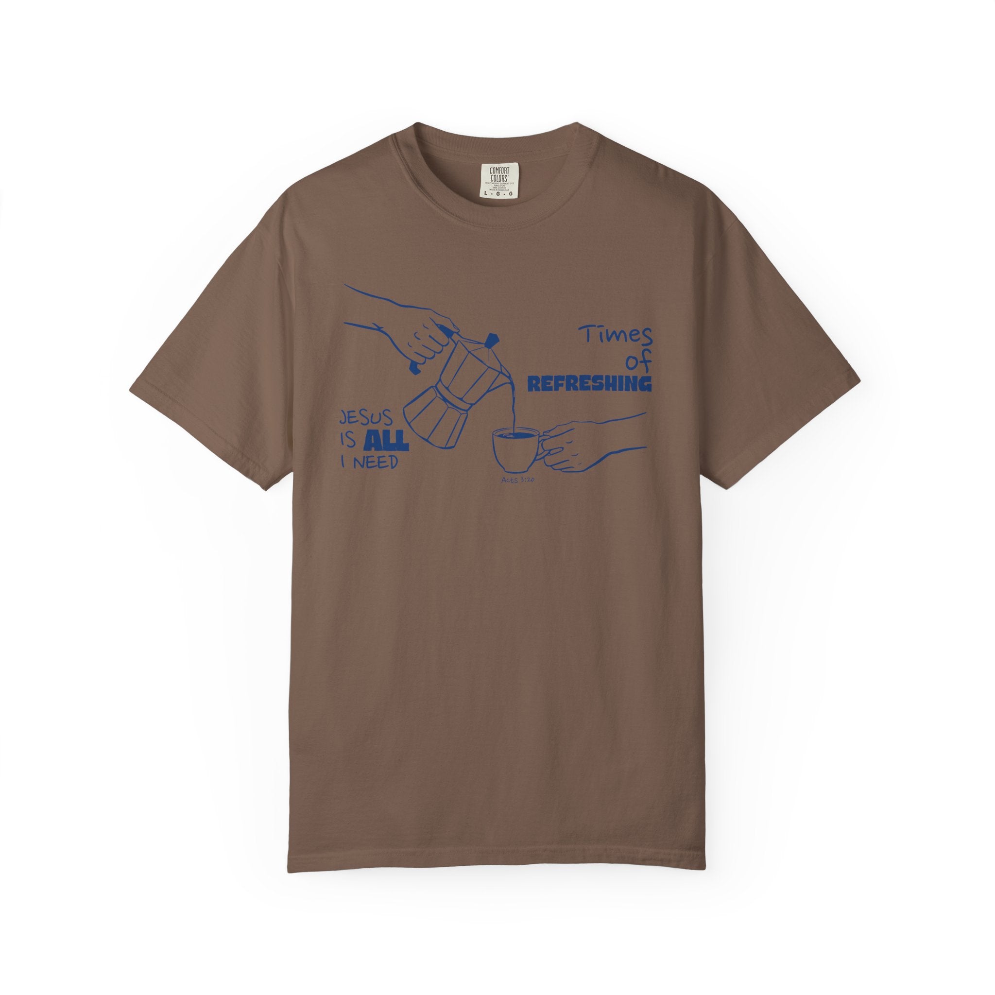 Times of Refreshing Coffee Graphic T-Shirt