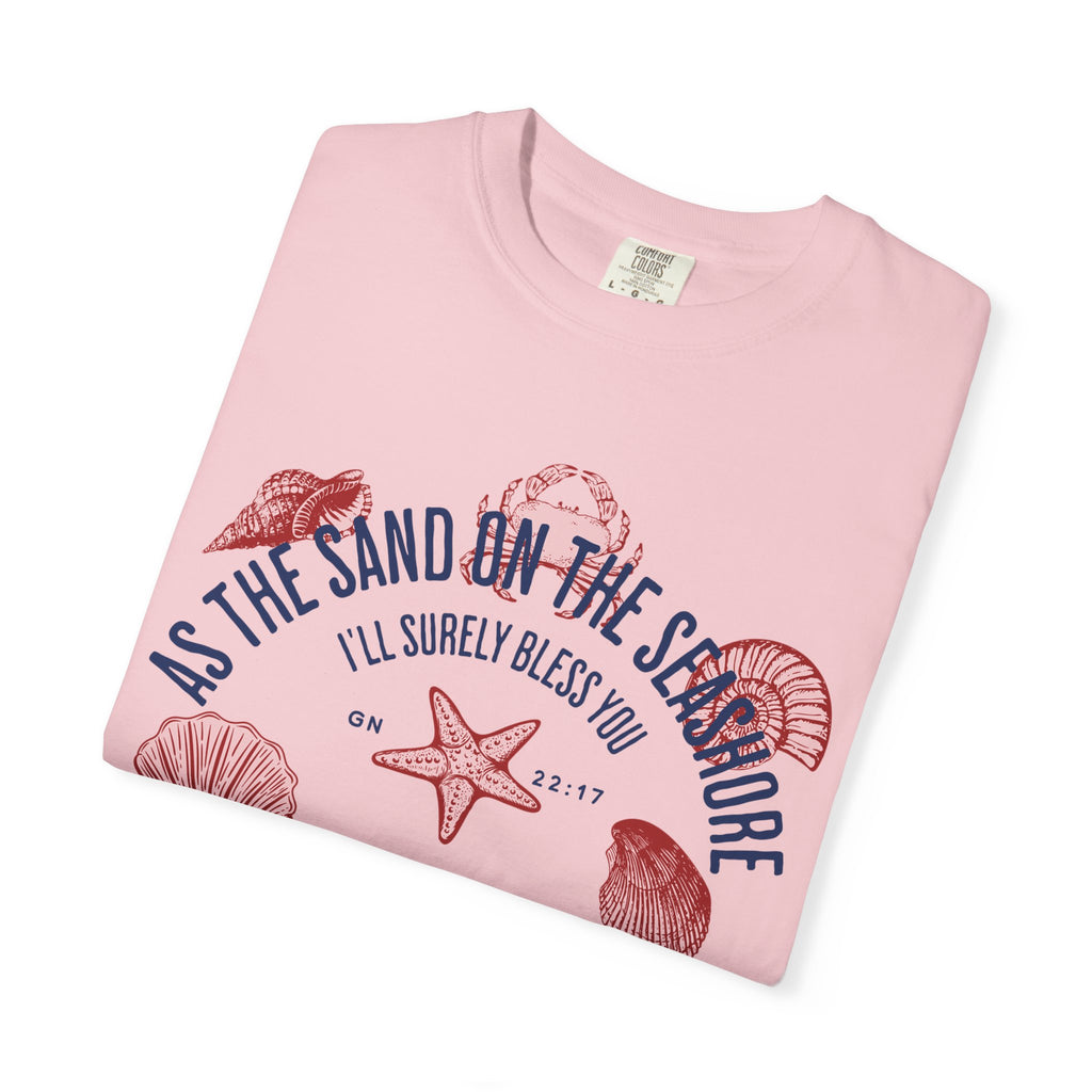 As the Sand on the Seashore - Sea Shells Graphic Tee